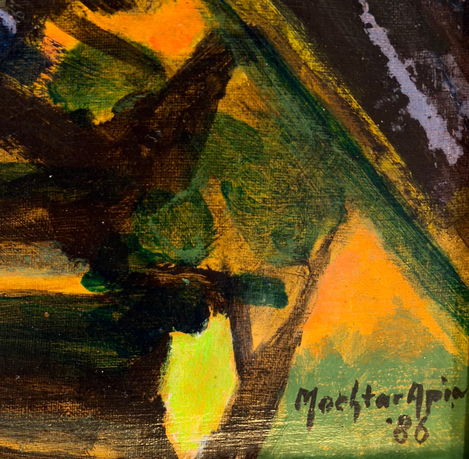Mochtar Apin, Rumput Liar & Padi Harapan, 1986
