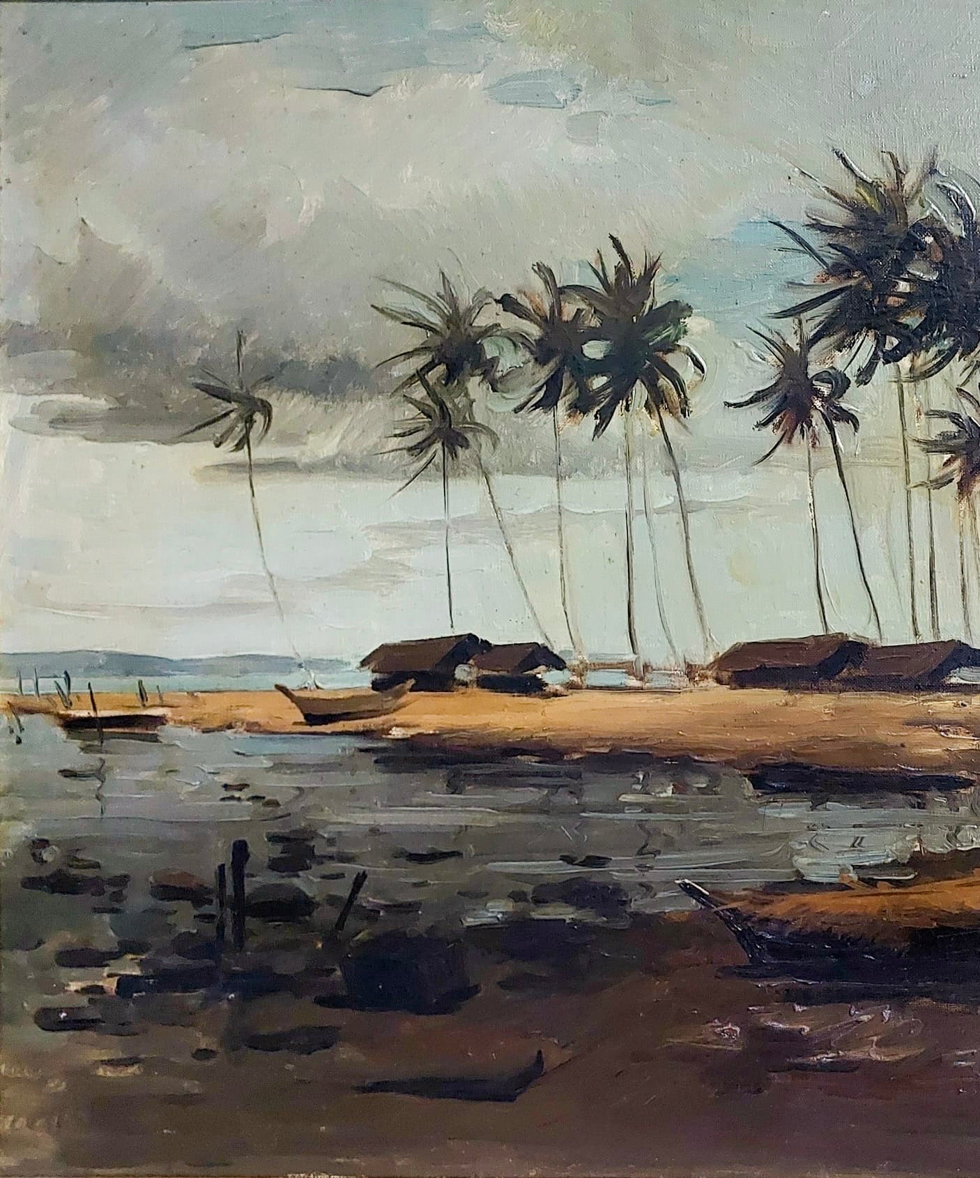Lai Kui Fang, Paysage de Malaisie (Malaysian Landscape), 1963