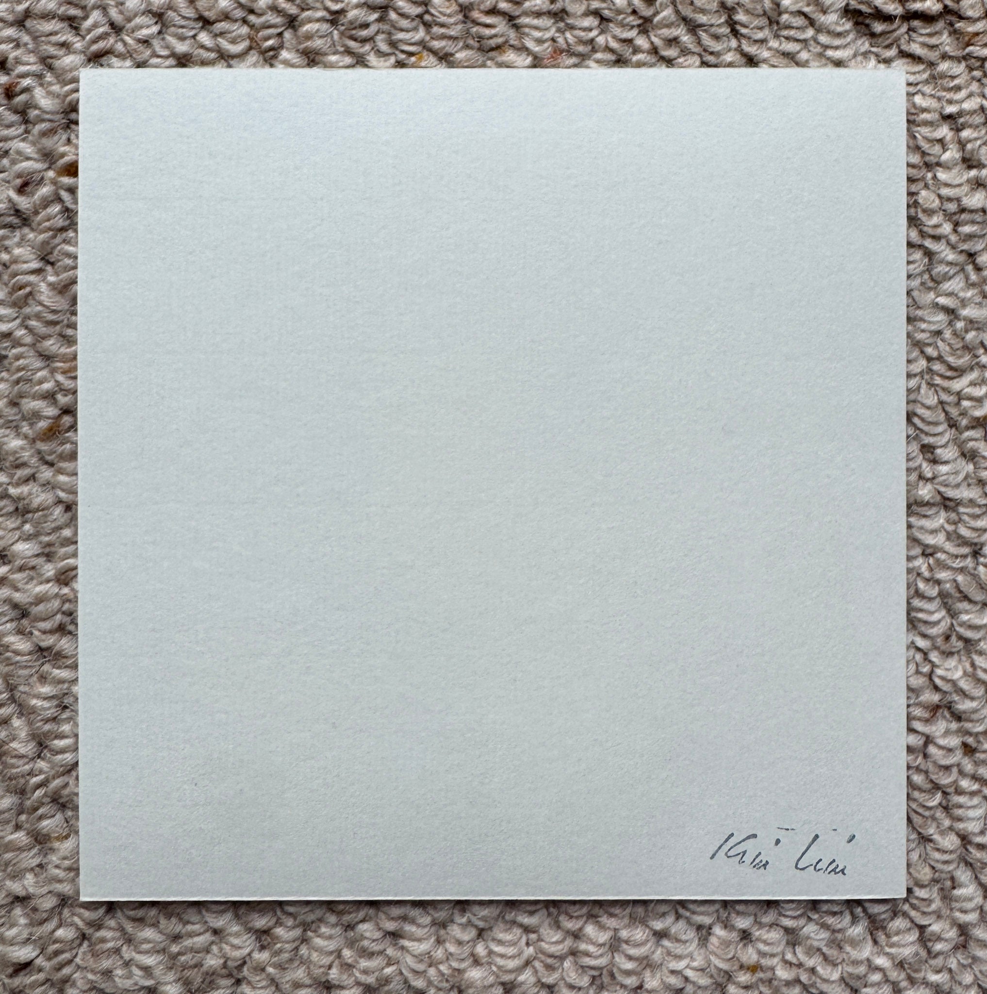 Kim Lim, Untitled (Silver Relief), Undated