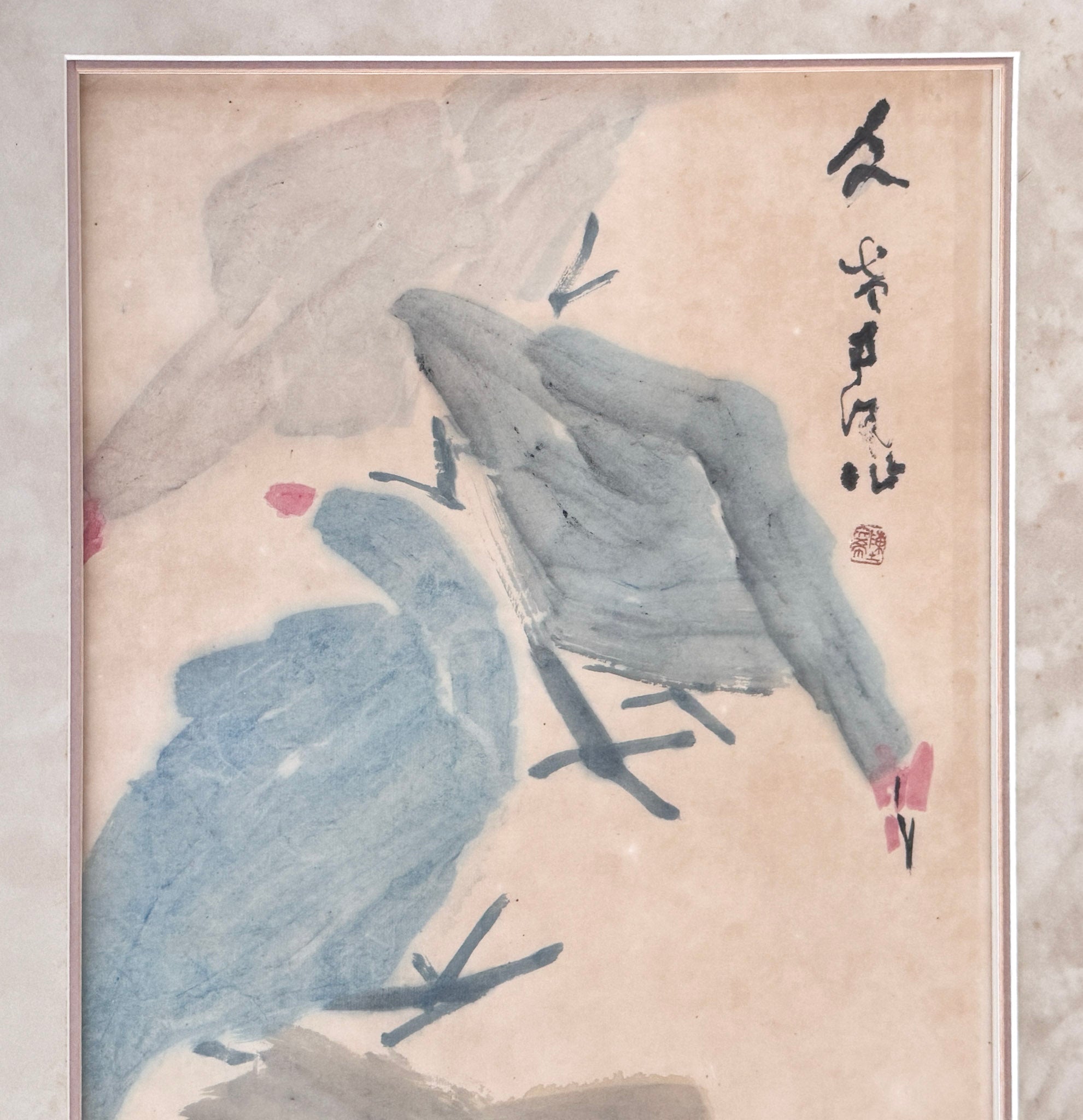 Chen Wen Hsi, A Crowd of Roosters, Hens, and Sparrows, Undated