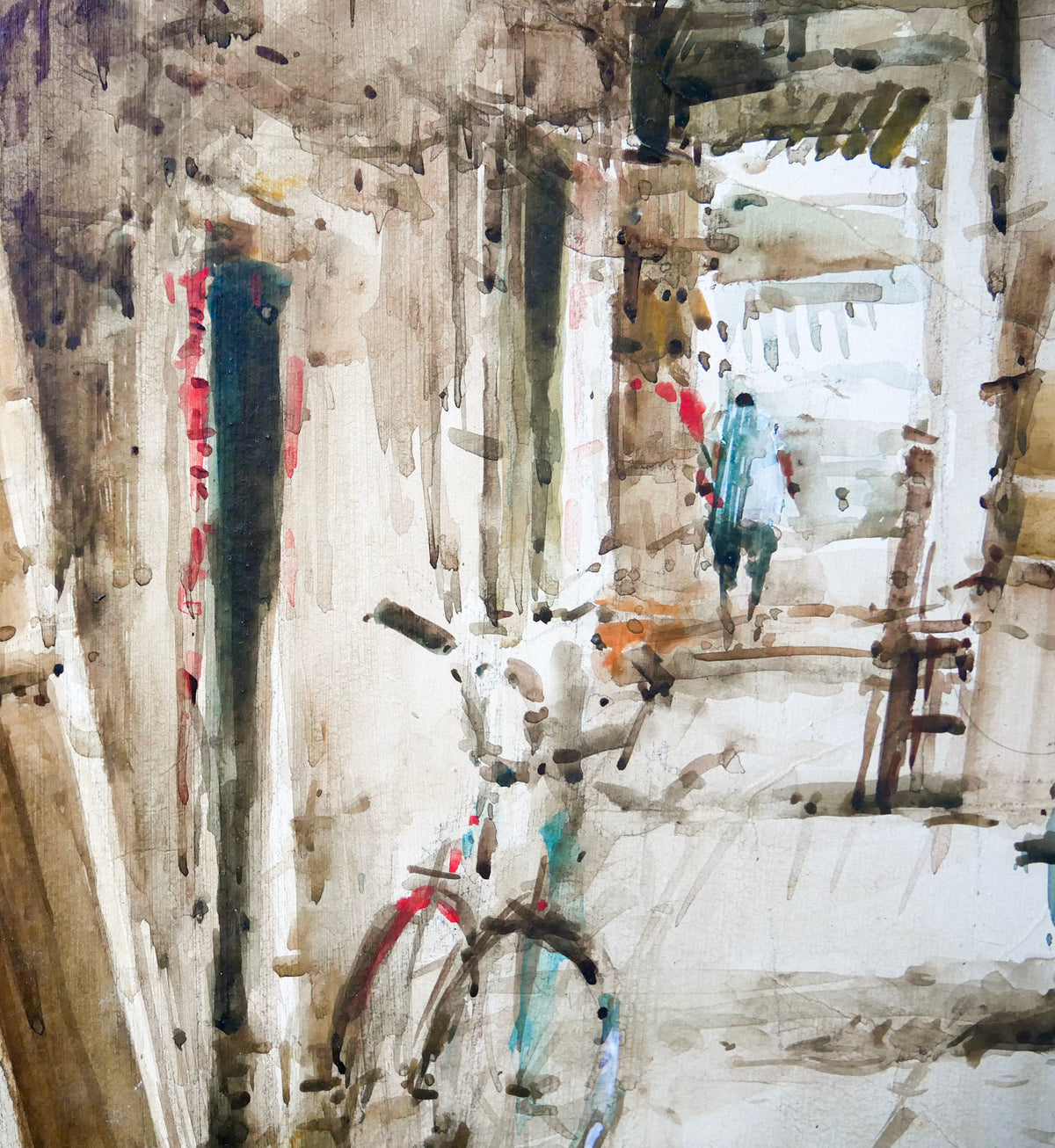 Ang Ah Tee, Untitled (Five Foot Way), c. 1980s