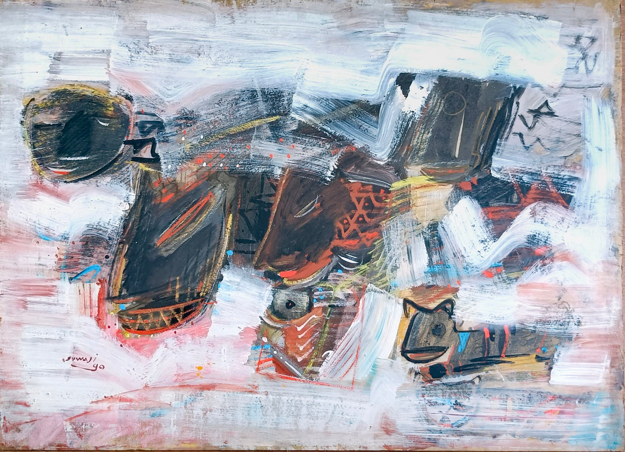 Suwaji, Untitled (Body), 1990