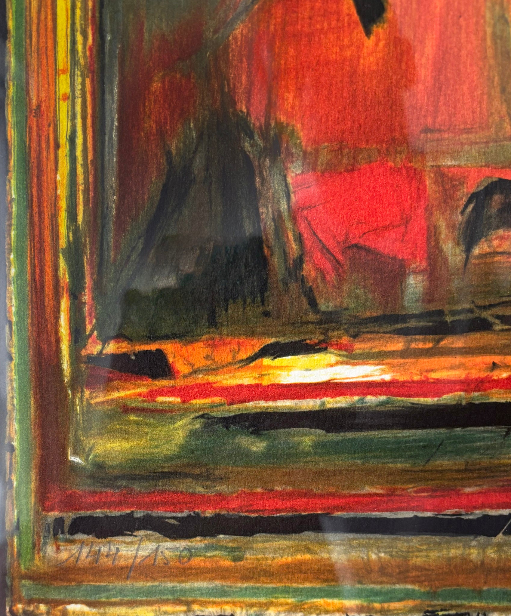 S. H. Raza, Untitled (Window To The World), 2007