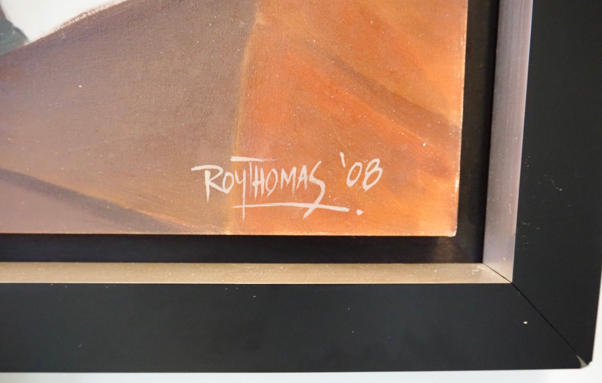 Roy Thomas, Unexpected Disappearance, 2008