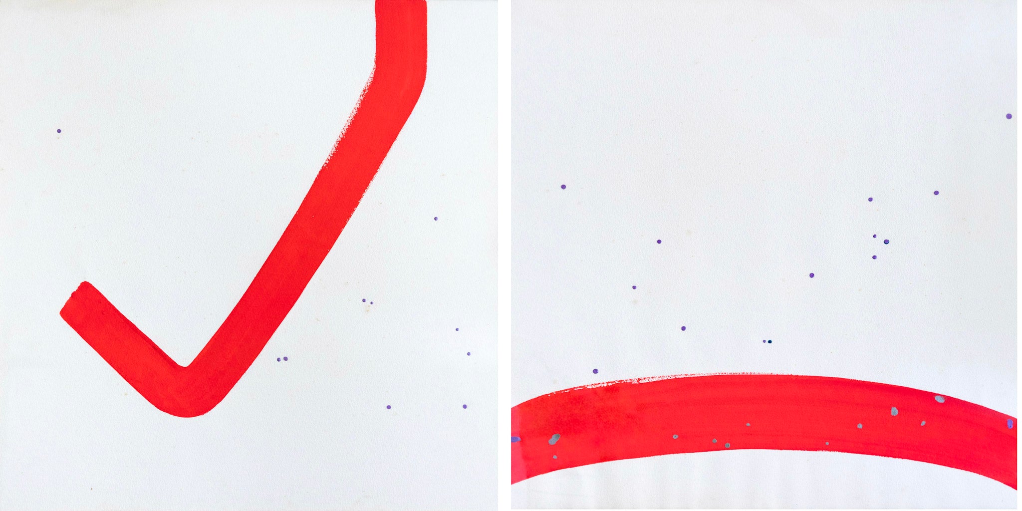 Lin Hsin Hsin, Making Time (Diptych), 1991