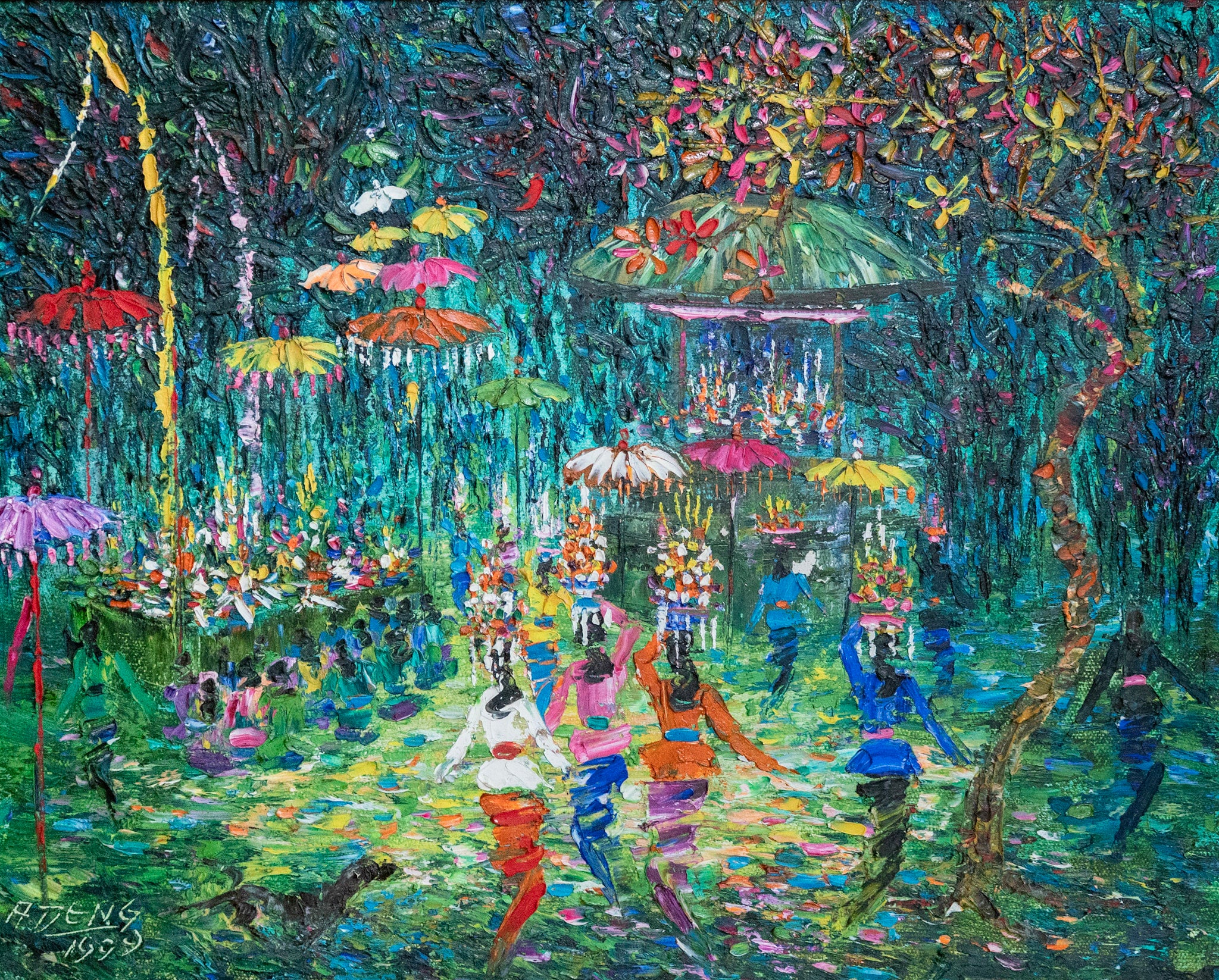 Atjeng, Untitled (Bali Procession), 1999