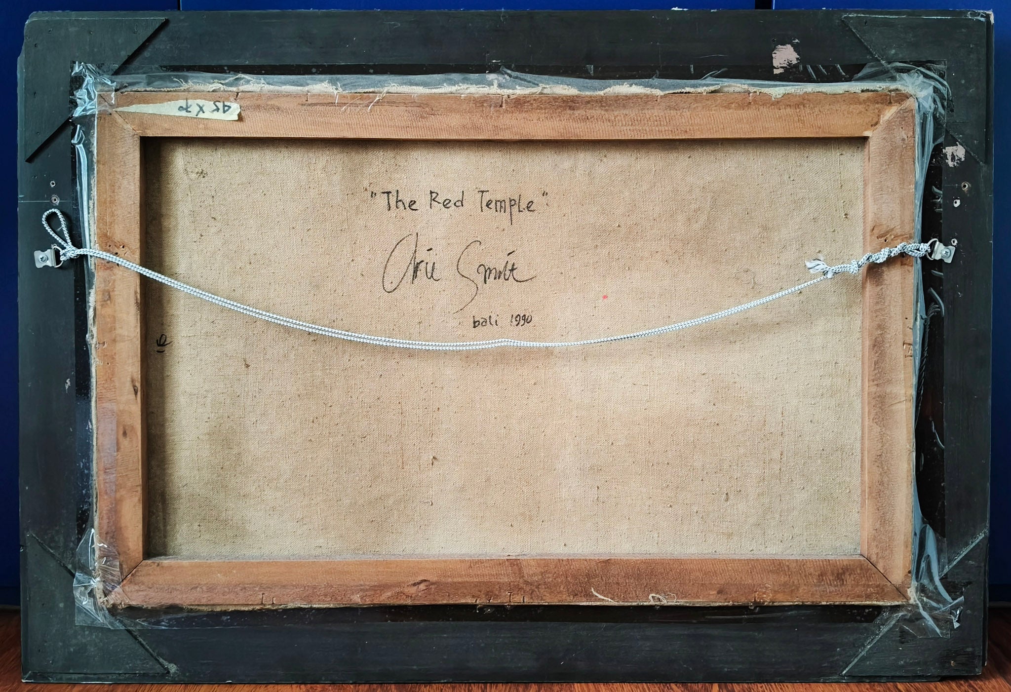 Arie Smit, The Red Temple, 1990