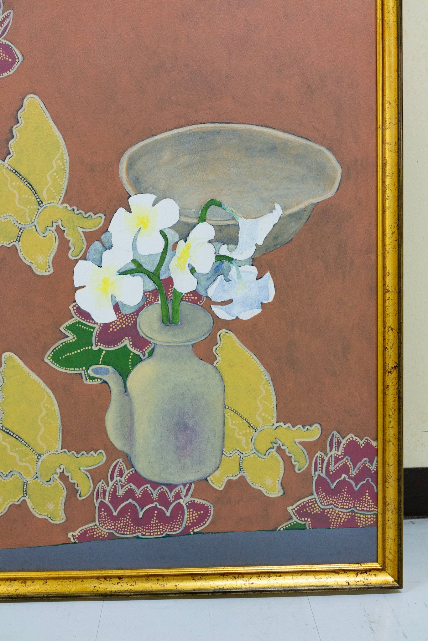 Teng Nee Cheong, Batik and Still Life 1, 1986