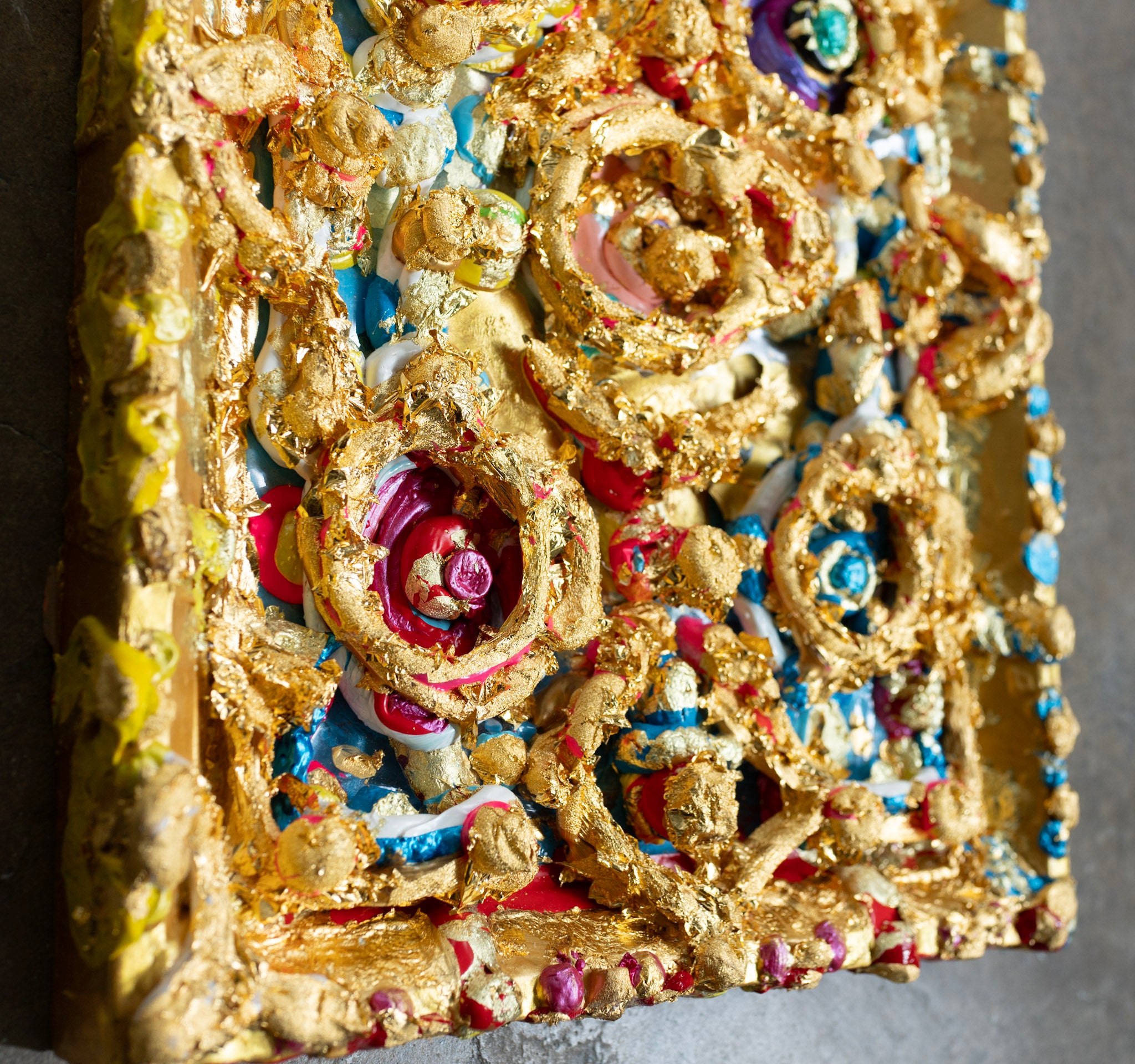 Keiko Moriuchi, 大紅蟠桃 Donut Peach I, 2025