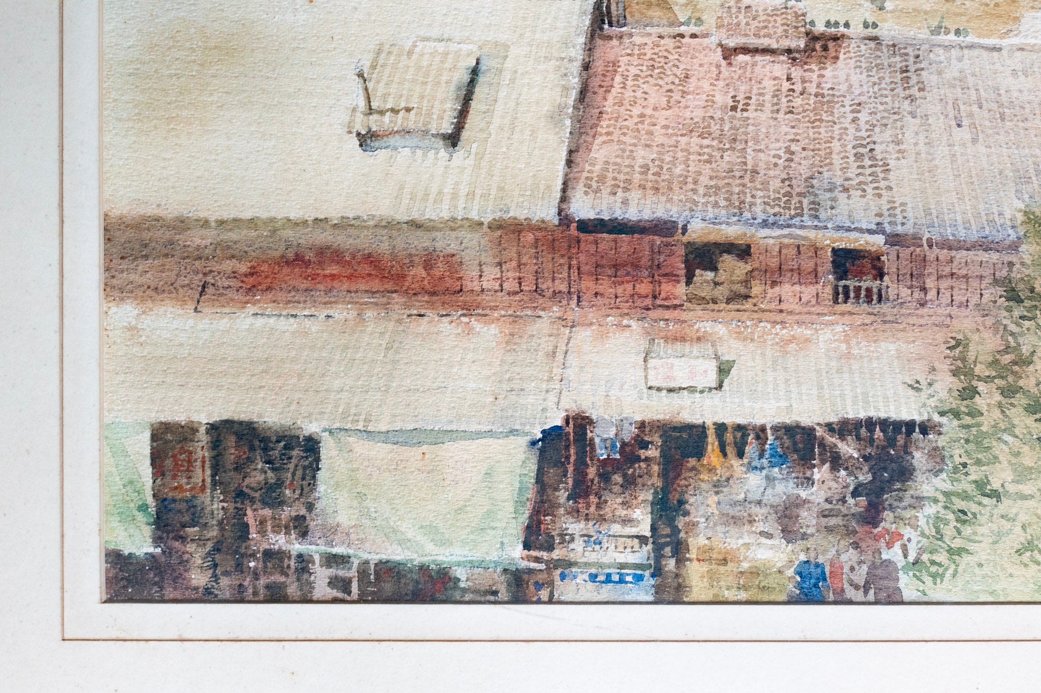 Leng Joon Wong, Untitled (Shophouse Roofs), 1990