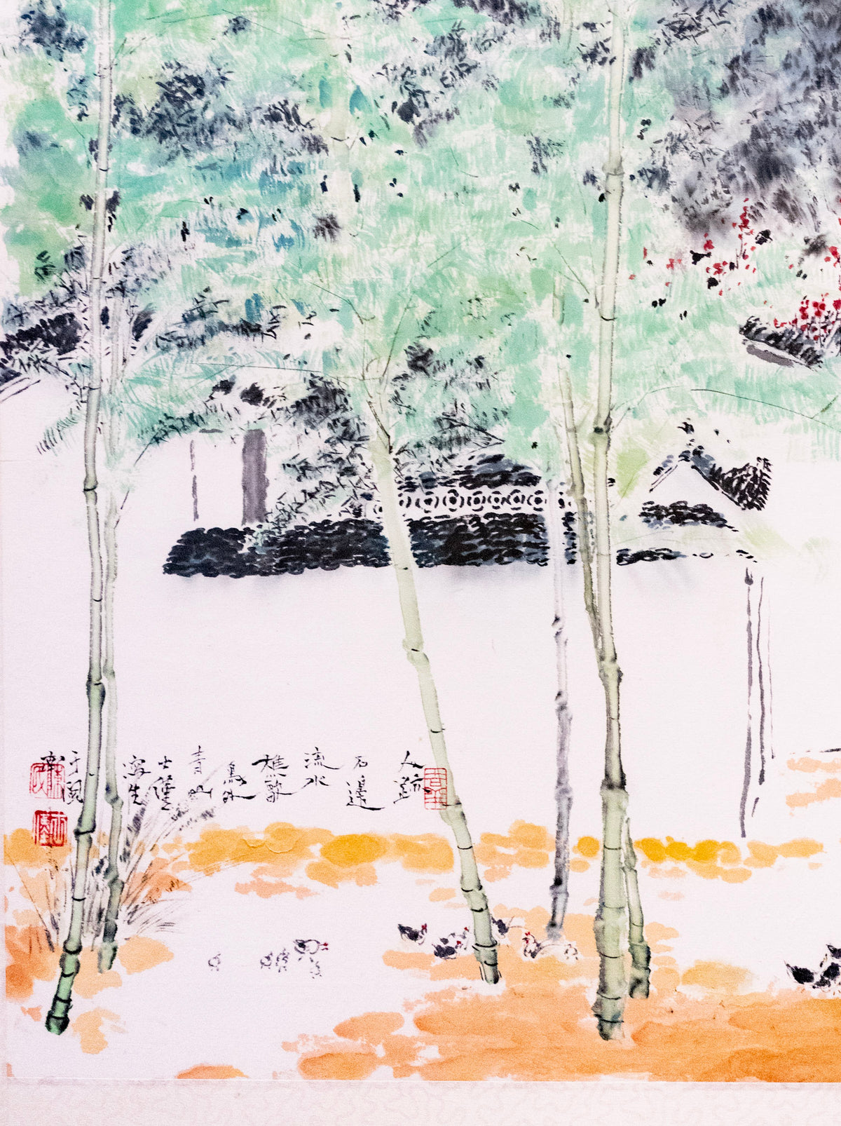 Chen Shi Jin, Untitled (Crossing Through the Canopy Over the Stream), Undated