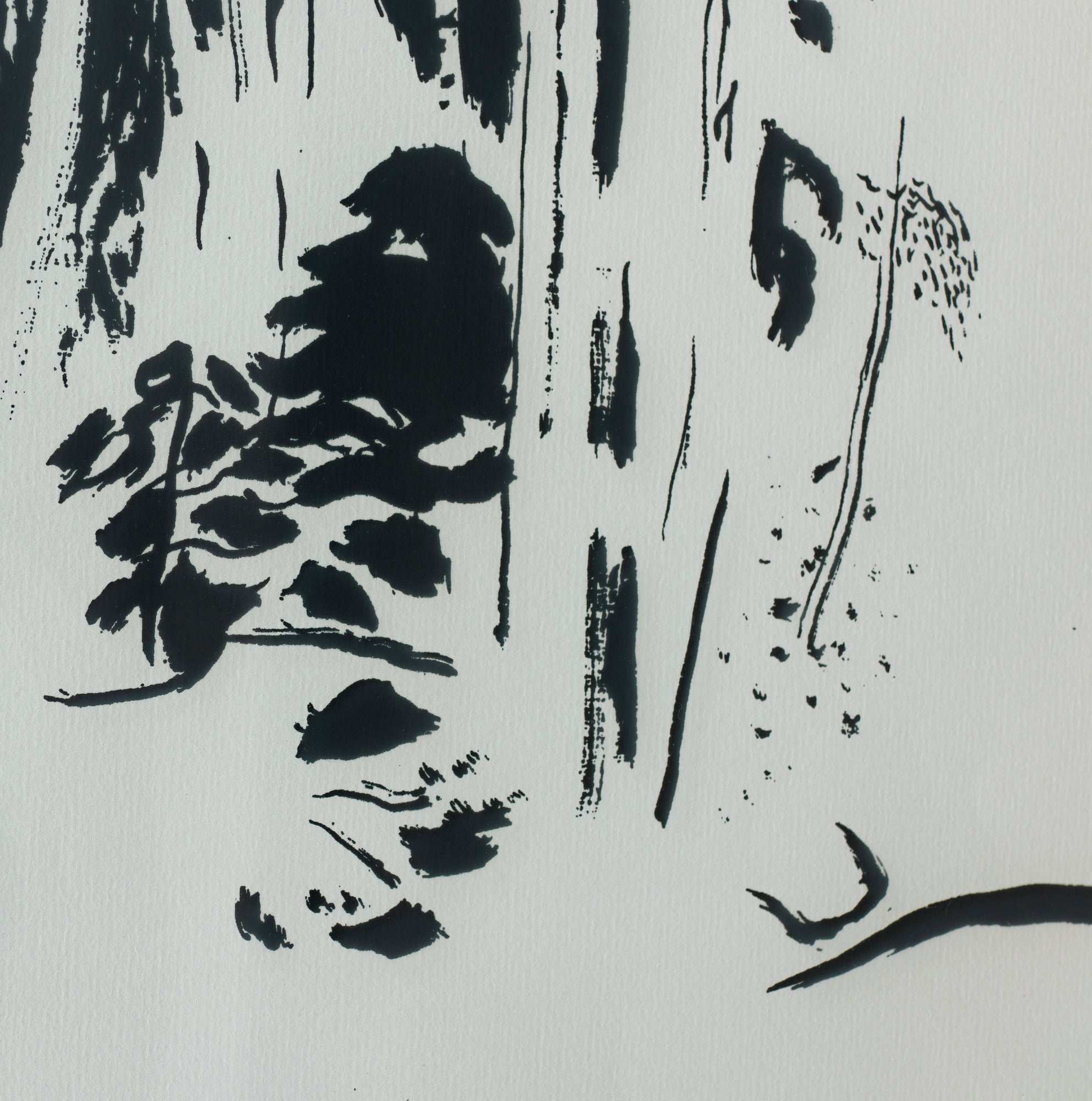 Mai Miturich-Khlebnikov, Birches, 1983