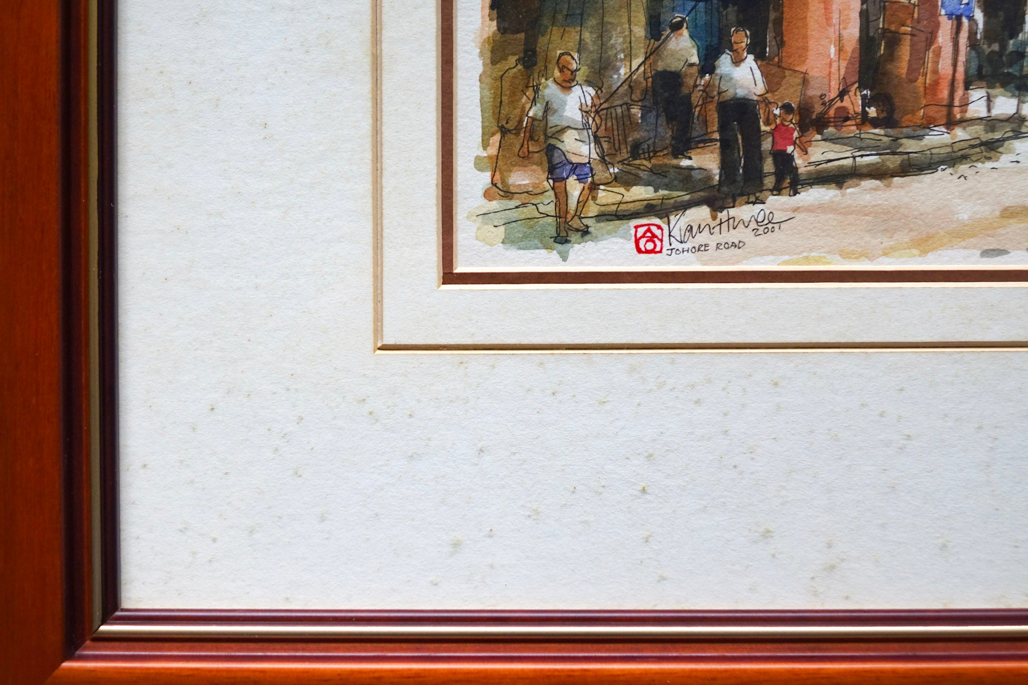 Andrew Yeo Kian Hwee, Johore Road, 2001