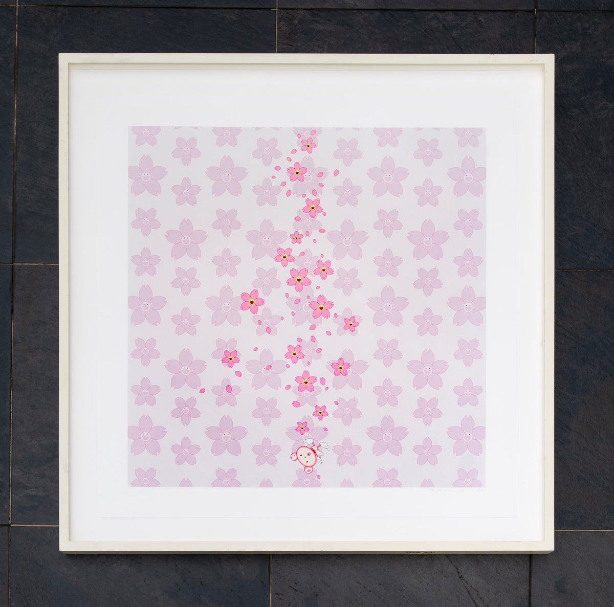 Takashi Murakami, Snow, Flower, Moon, 2002