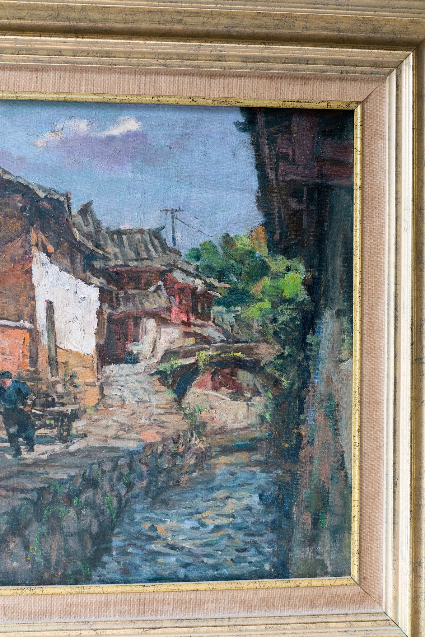 Tan Choh Tee, Untitled (Water Village Scene), 1997