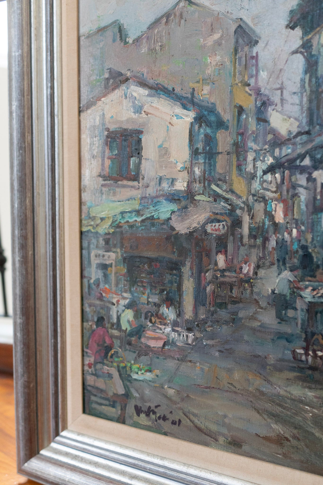 Tan Choh Tee, Untitled (Singapore Street Scene), 2001