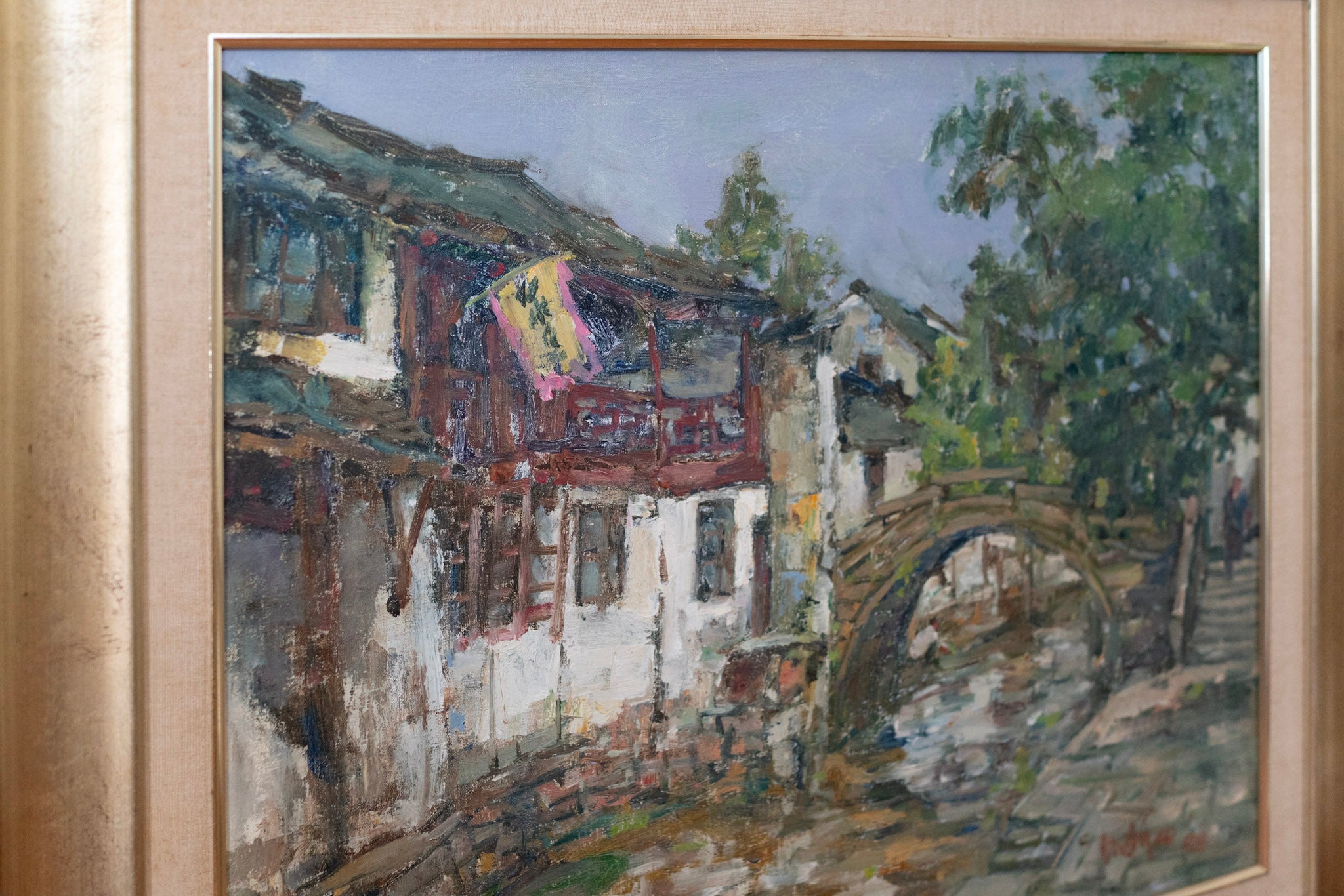 Tan Choh Tee, Untitled (By a Bridge), 1998