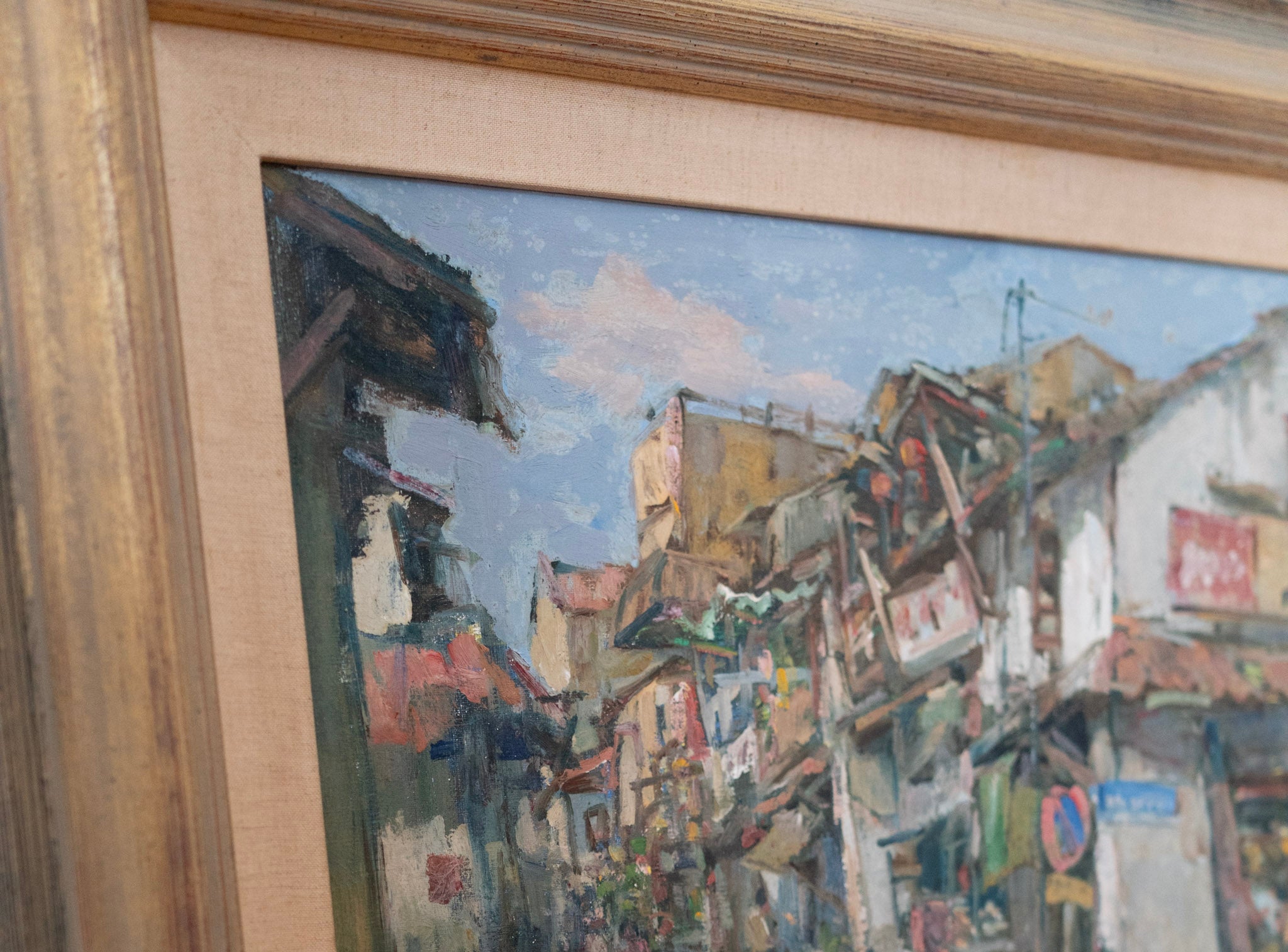 Tan Choh Tee, Untitled (Afternoon Market Scene), 2000