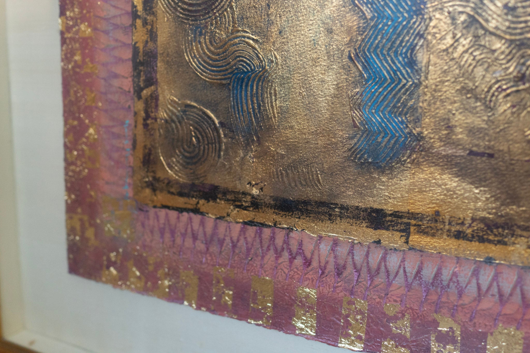 Tung Yue Nang, Untitled (Gold Leaf I), Undated