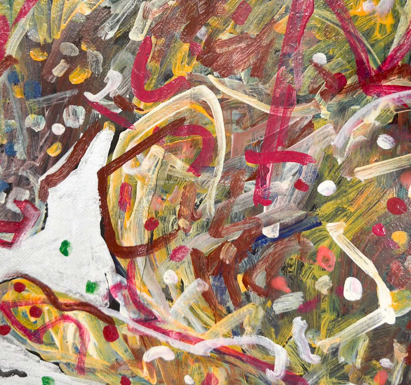 R.B. Bhaskaran, Untitled (Cat), c. 1990