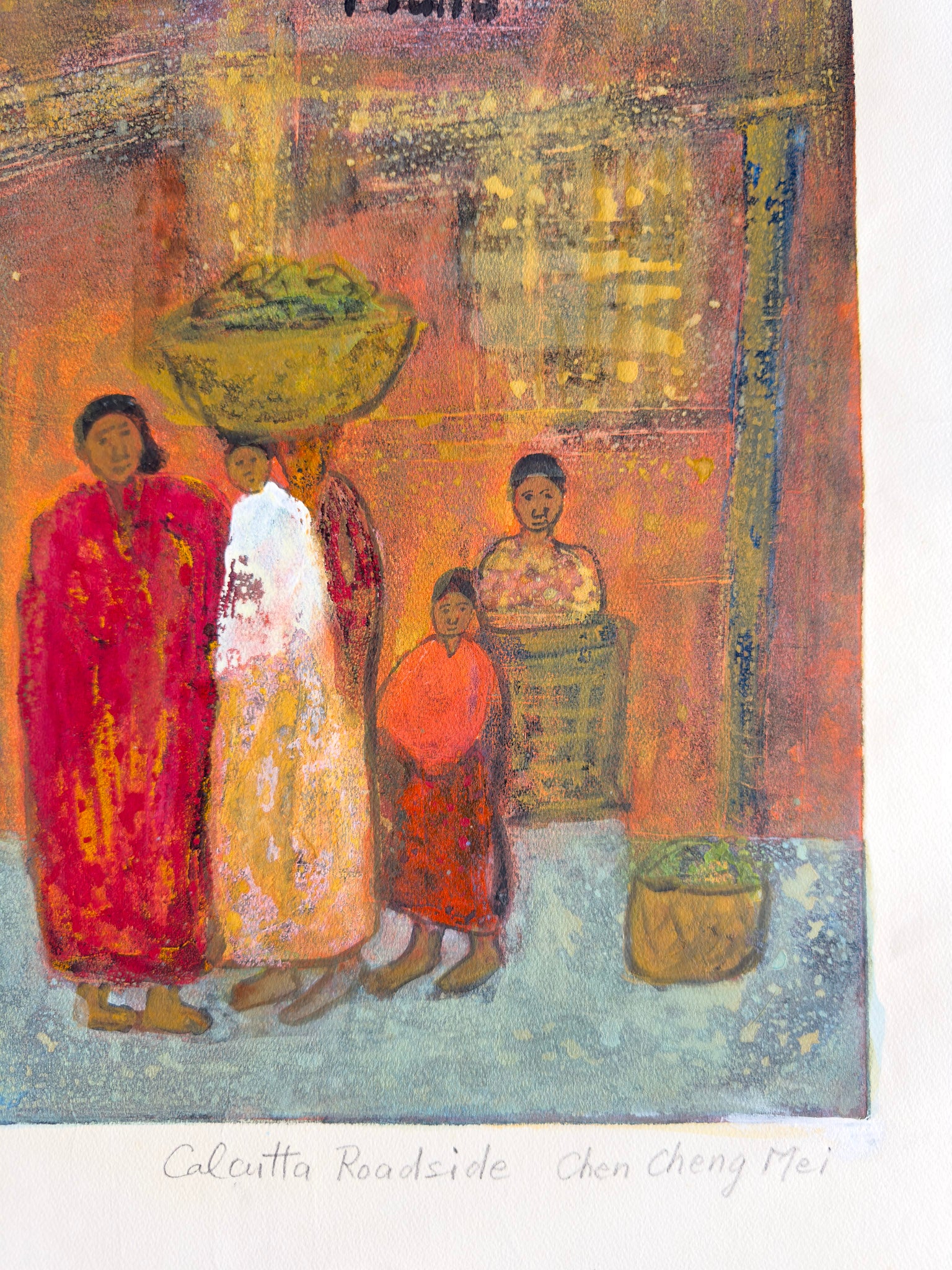 Chen Cheng Mei, Calcutta Roadside, Undated