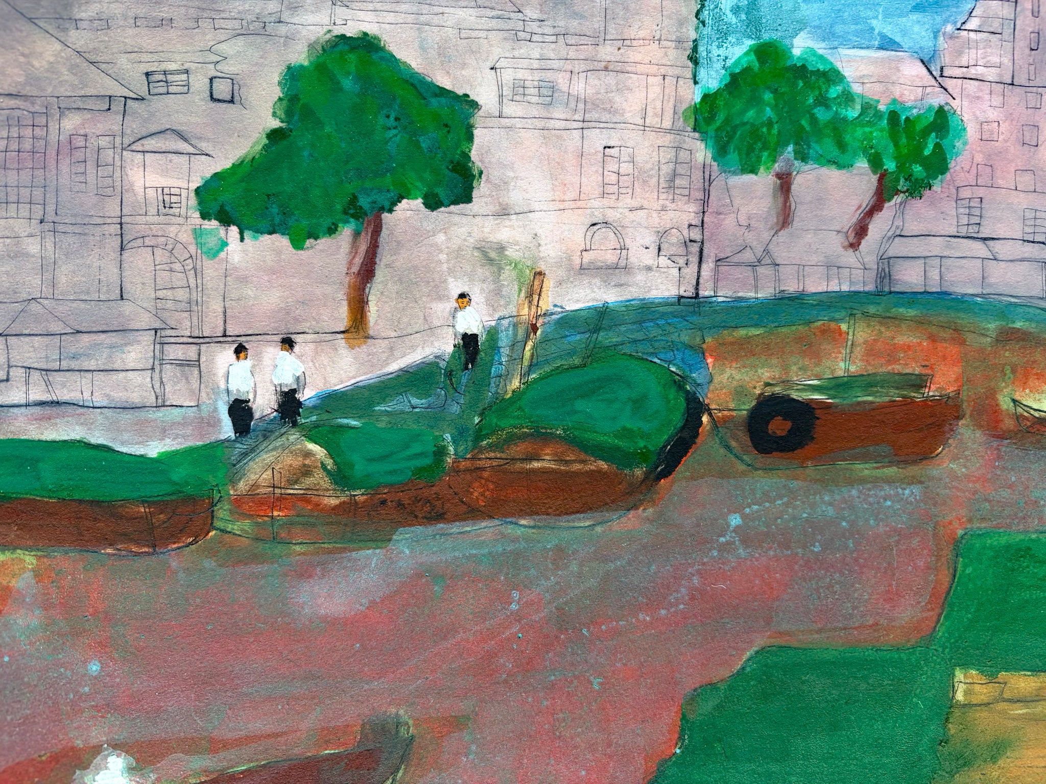 Chen Cheng Mei, Singapore River I, Undated