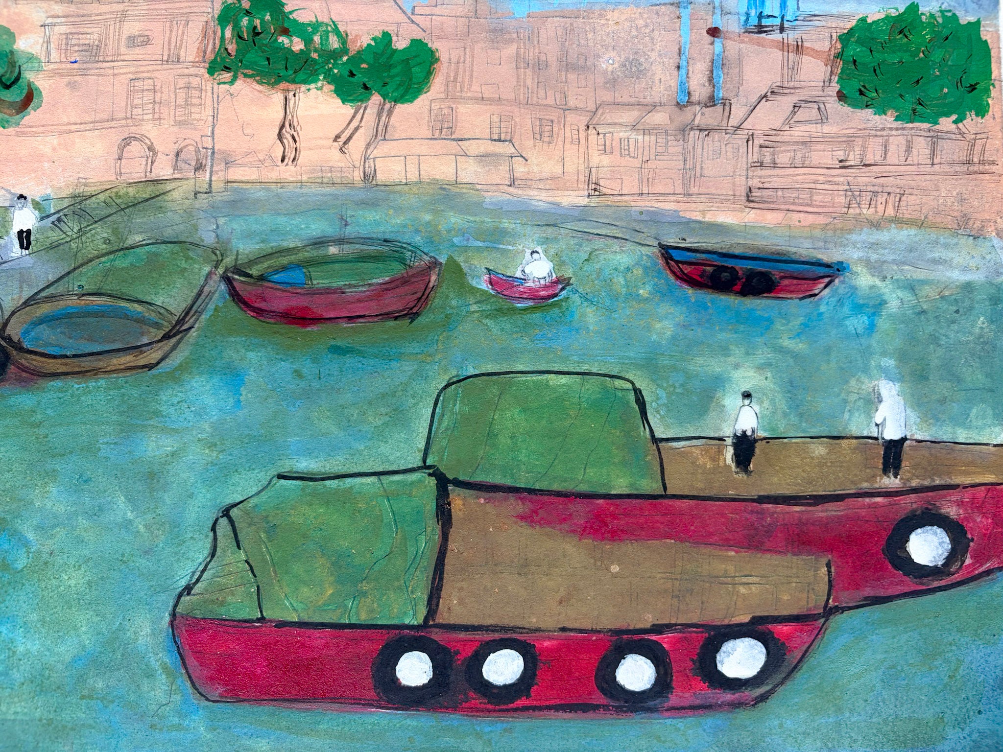 Chen Cheng Mei, Singapore River II, Undated