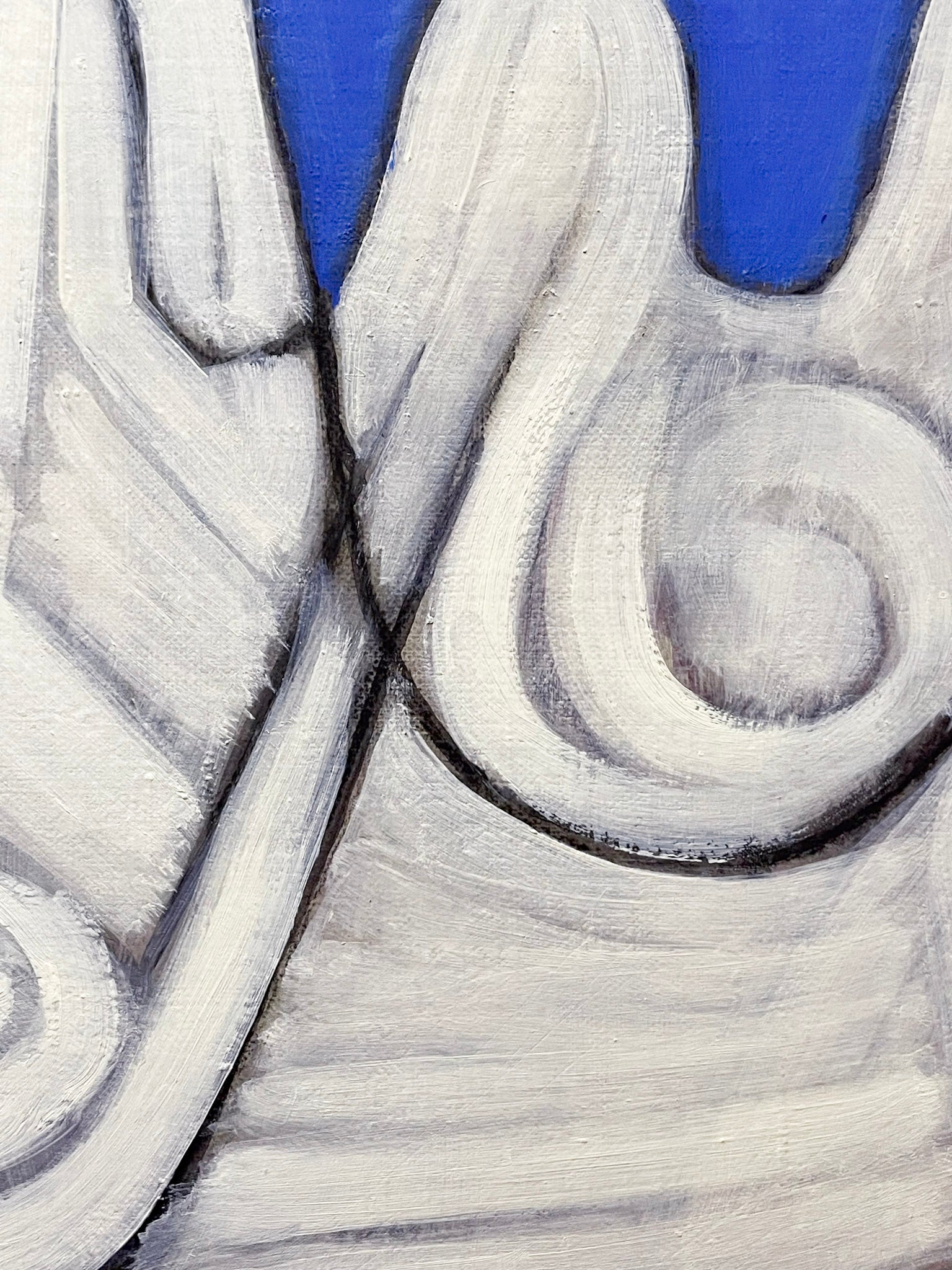 Usami Kuninori, Blue & White, 1980s