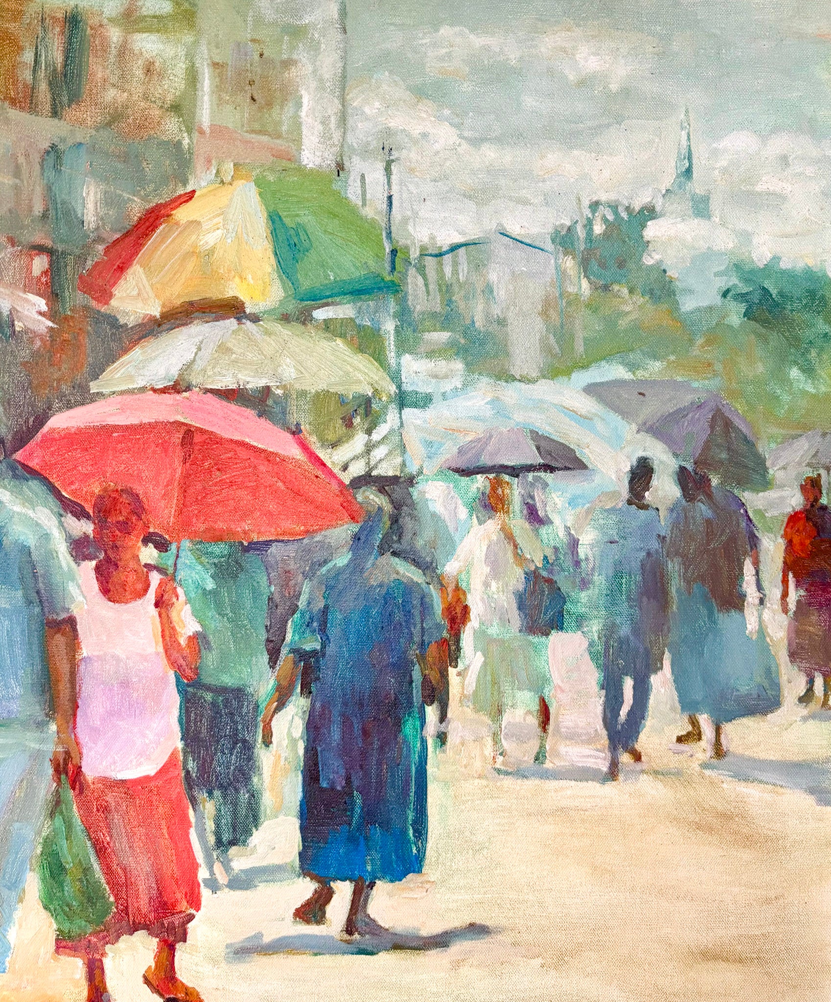 Sameera Kalupahana, Untitled (Market), 2024
