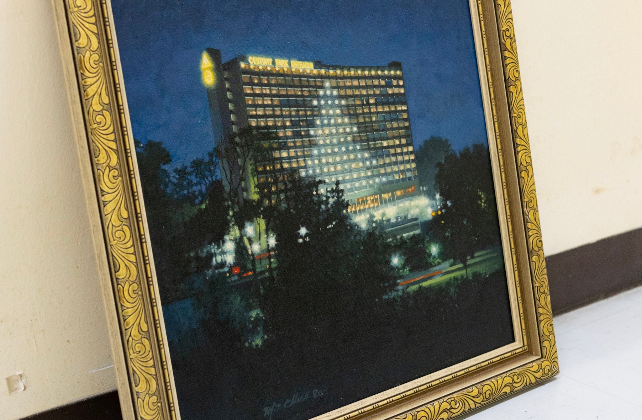 Chua Mia Tee, Century Park Sheraton (Night Scene), 1980