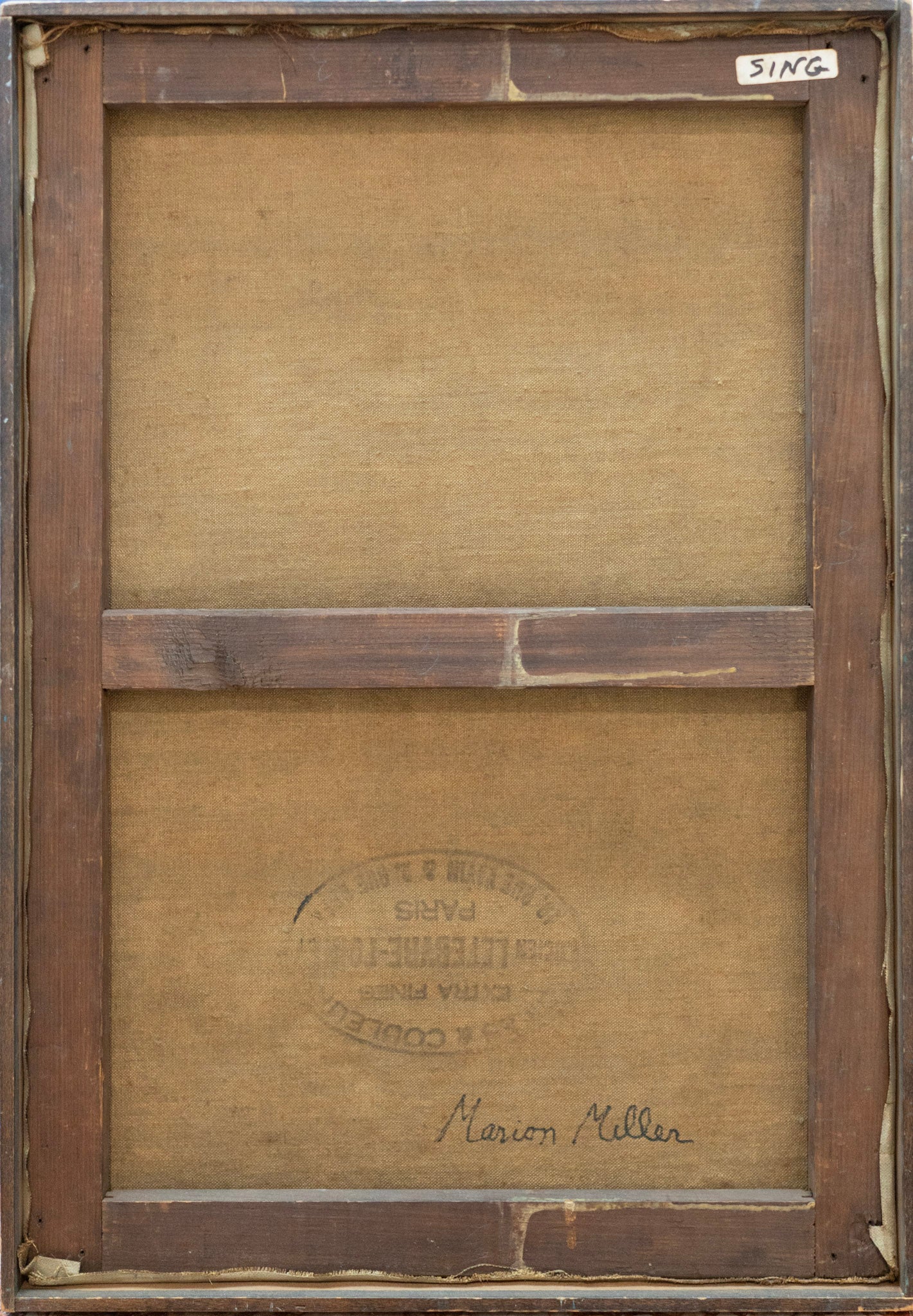Marion Miller, Untitled (Portrait of a Man), Undated