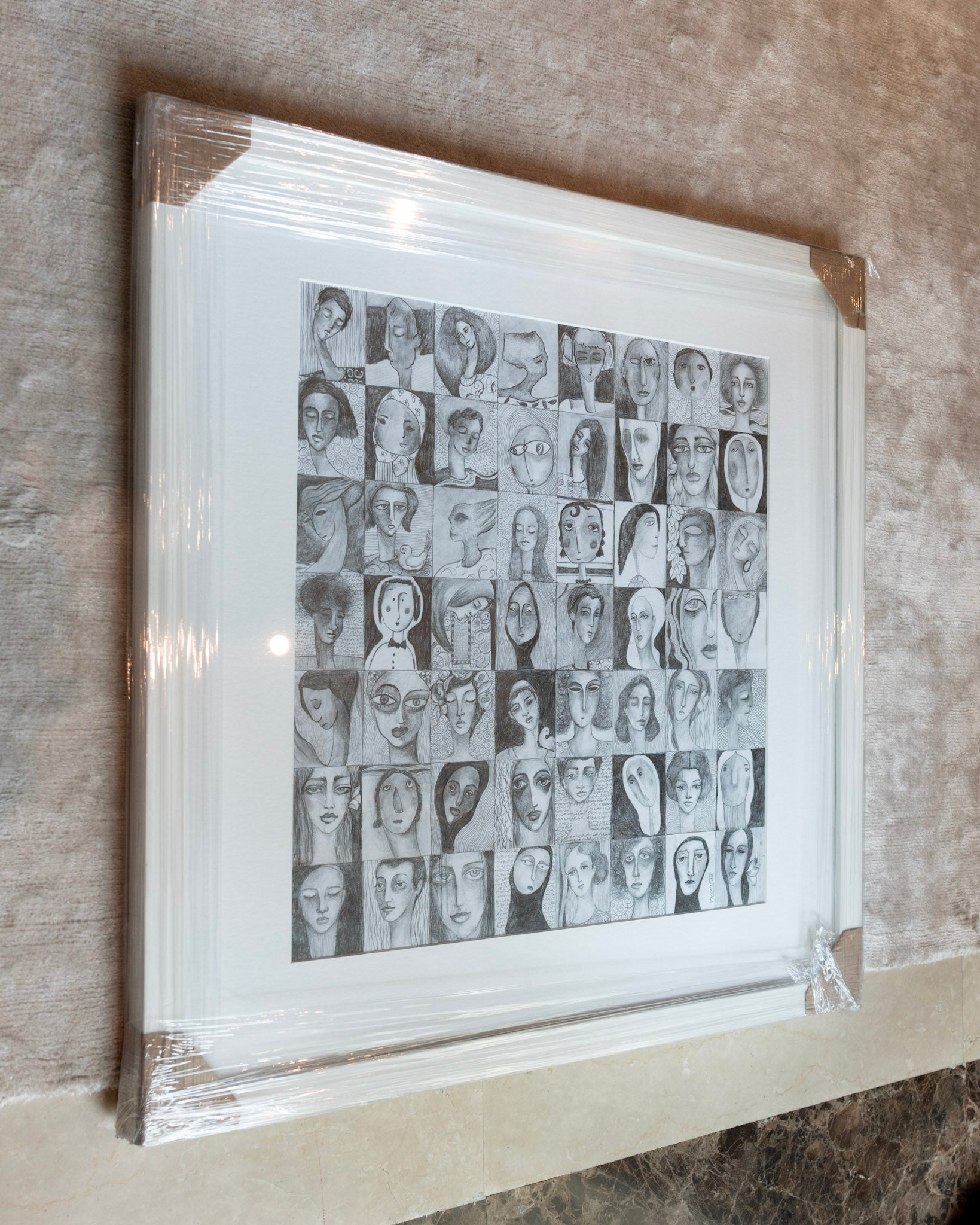 Ayda Chahardoli, Untitled (Pair of Portraits), 1997