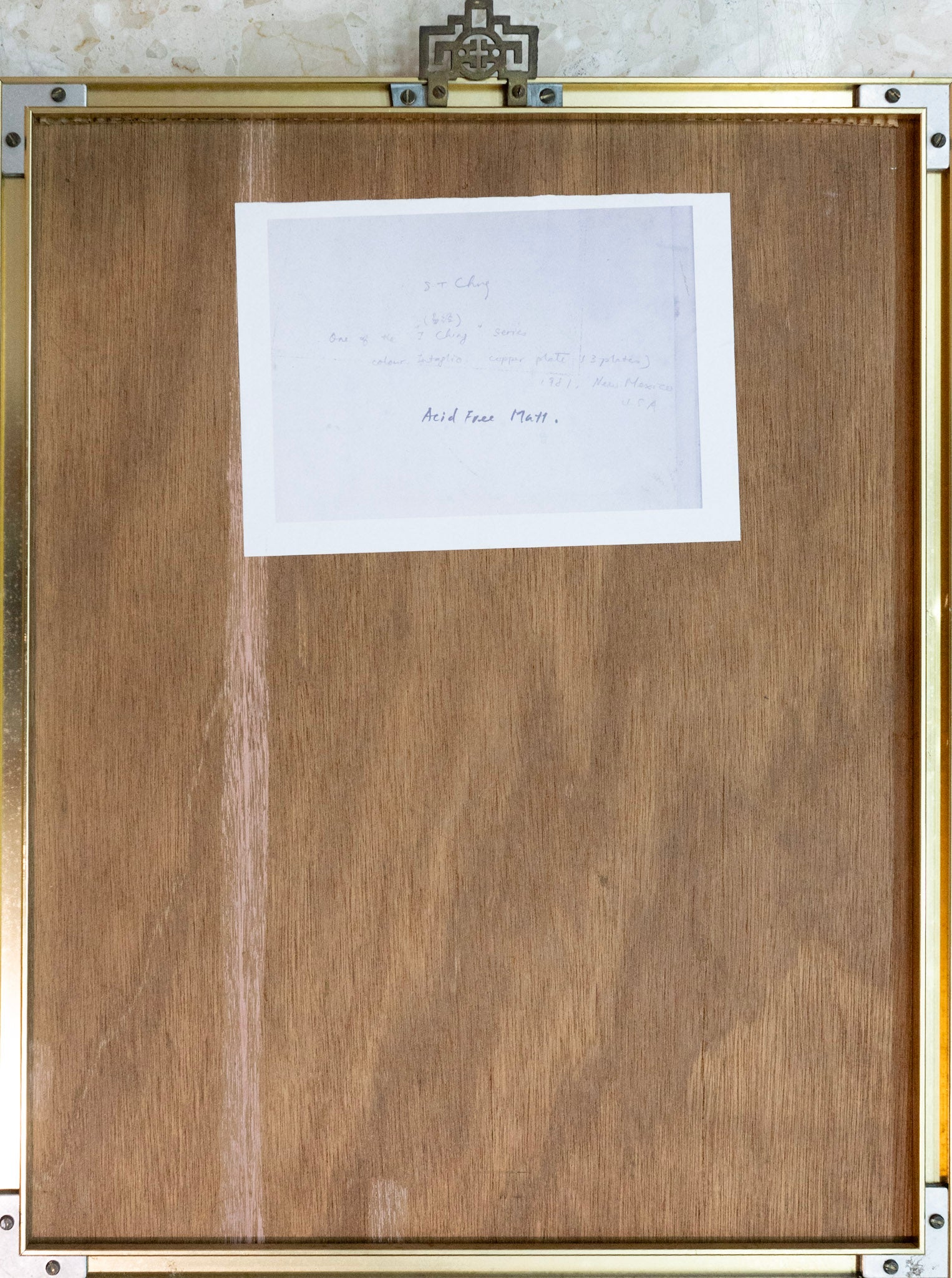 Chng Seok Tin, Untitled - Part of the I Ching series (无题 - “易”系列之一), 1981