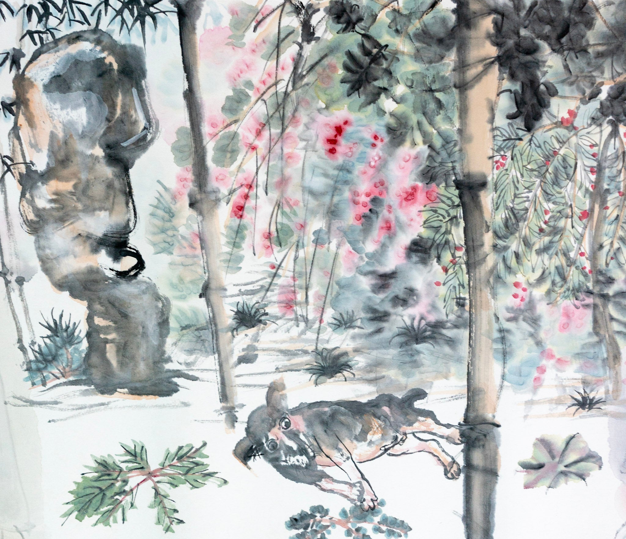 Li Jin, Flavour Garden 润泽清凉，一滴满十方, c. 2006