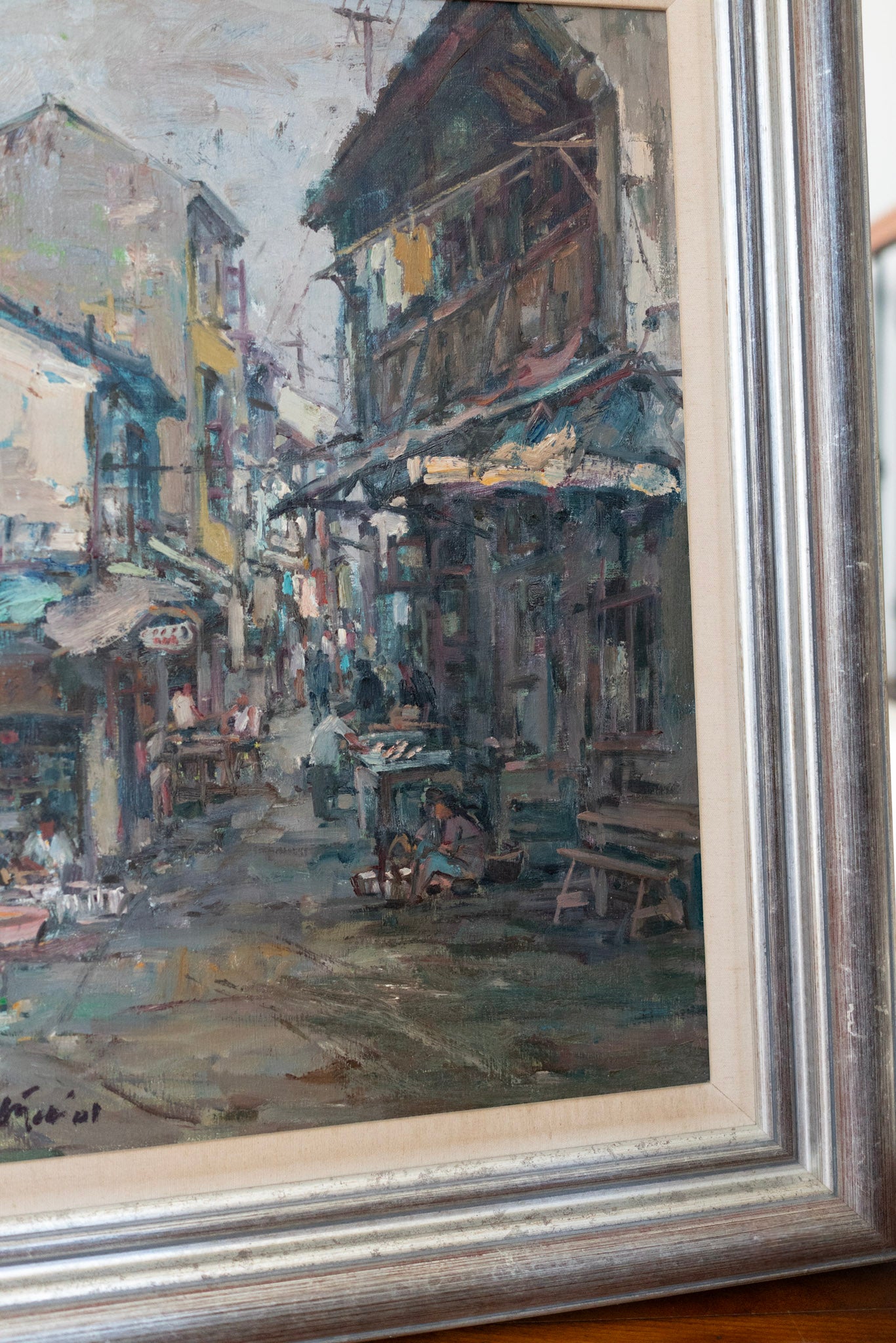 Tan Choh Tee, Untitled (Singapore Street Scene), 2001