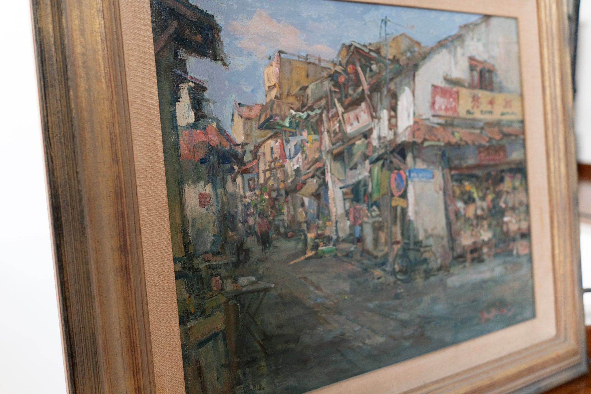 Tan Choh Tee, Untitled (Afternoon Market Scene), 2000