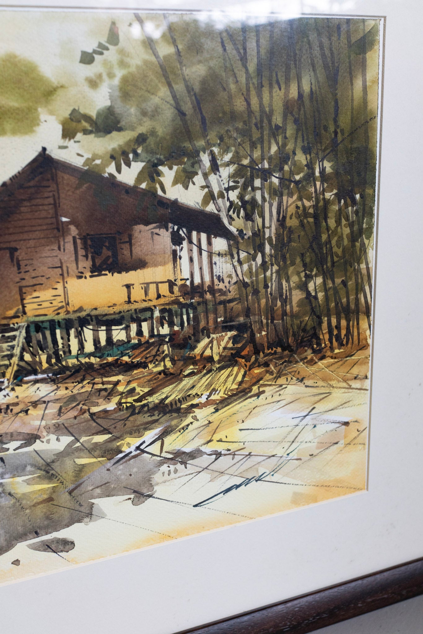 Thaworn Merurat, Untitled (House in the Forest), Undated