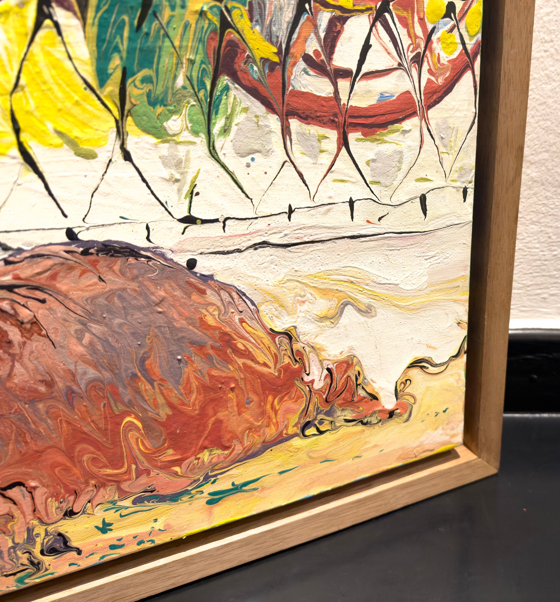 Ardi Gunawan, Gossip with a Tired Hippo (After Josias Cornelis Rappard), 2022