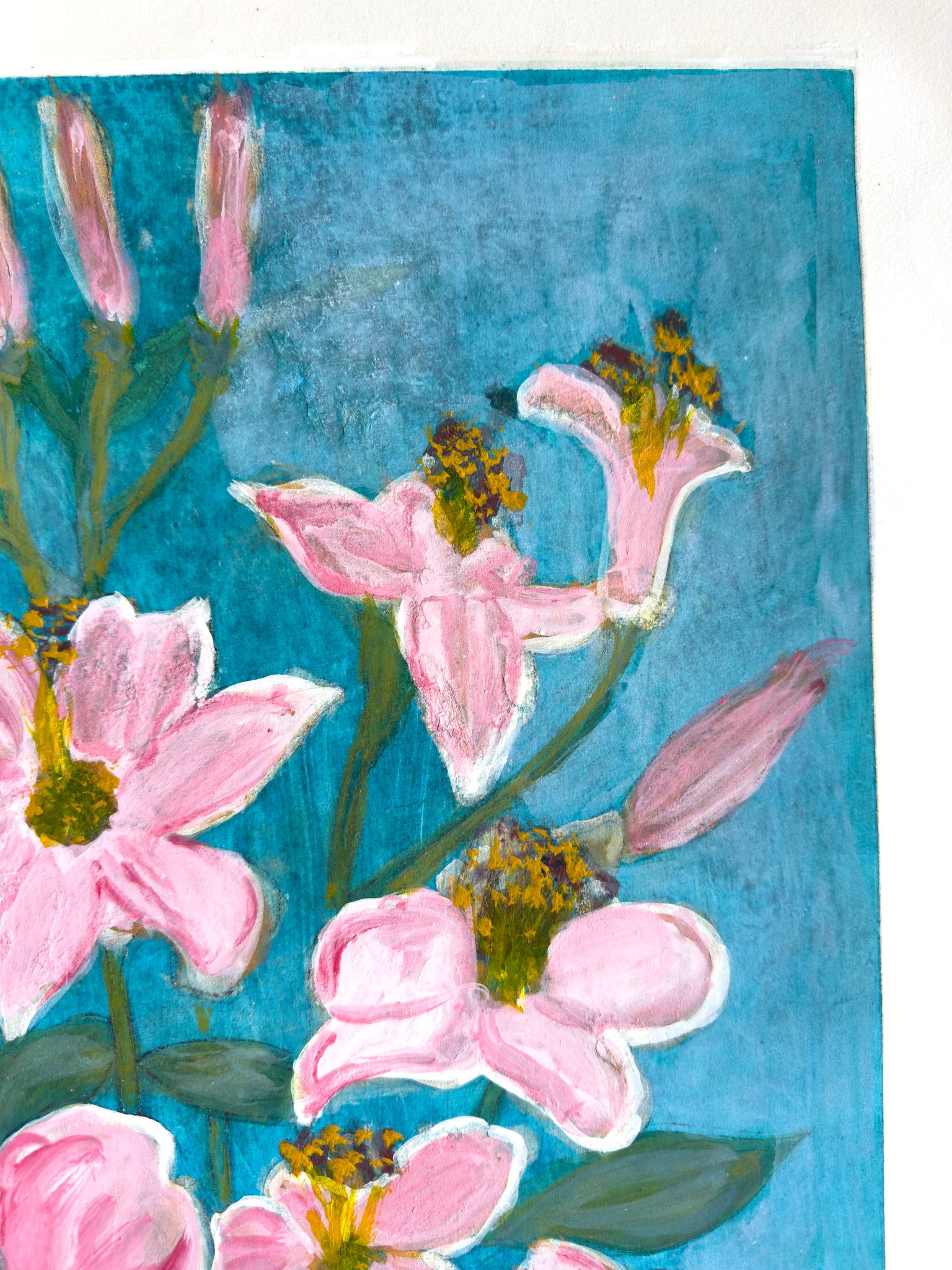 Chen Cheng Mei, Untitled (Pink Lilies), 1990