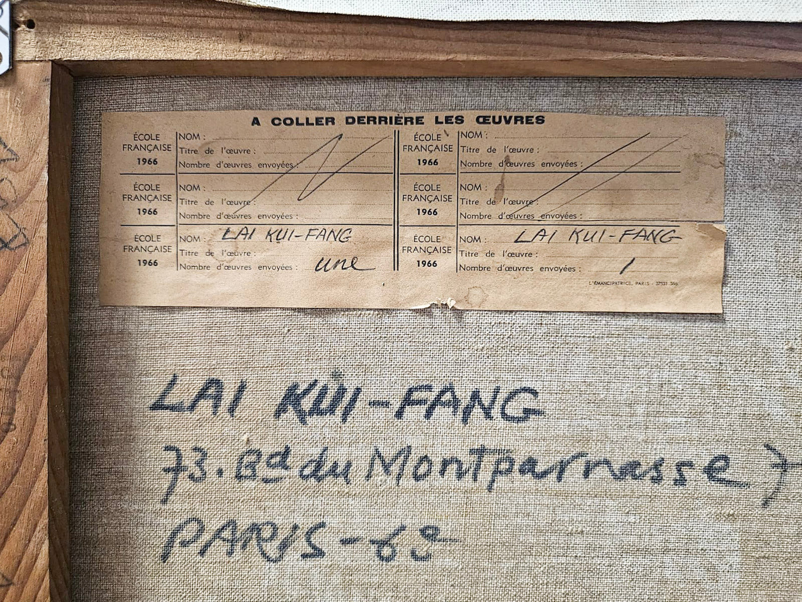 Lai Kui Fang, Paysage de Malaisie (Malaysian Landscape), 1963