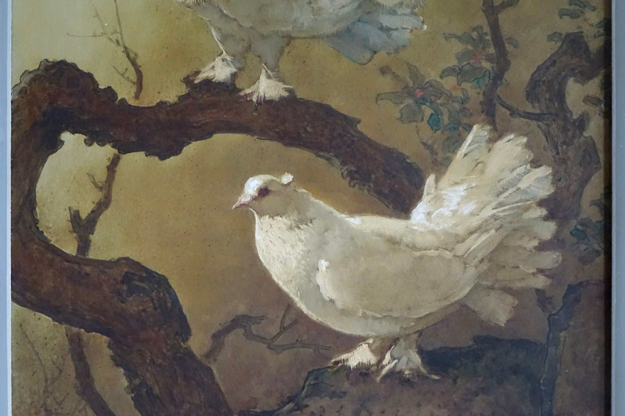 Lee Man Fong, Two Doves, Undated