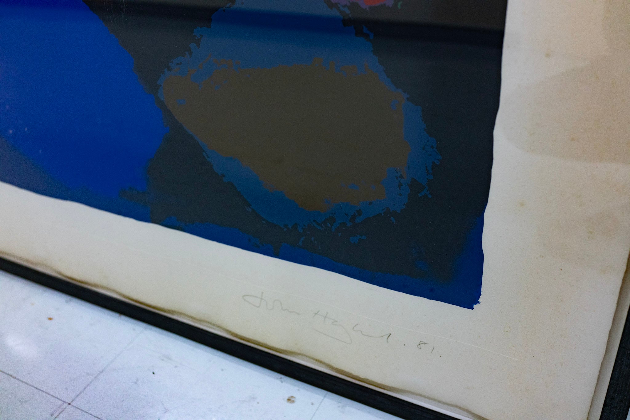 John Hoyland, Xingu, 1981