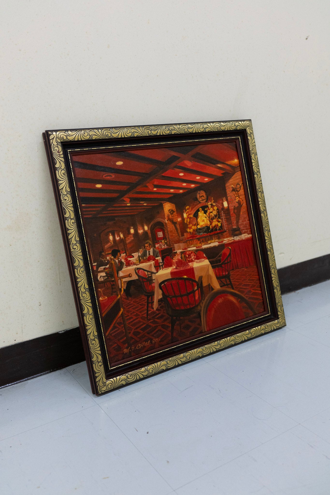 Chua Mia Tee, Dining in style at the elegant Hubertus Grill, 1980