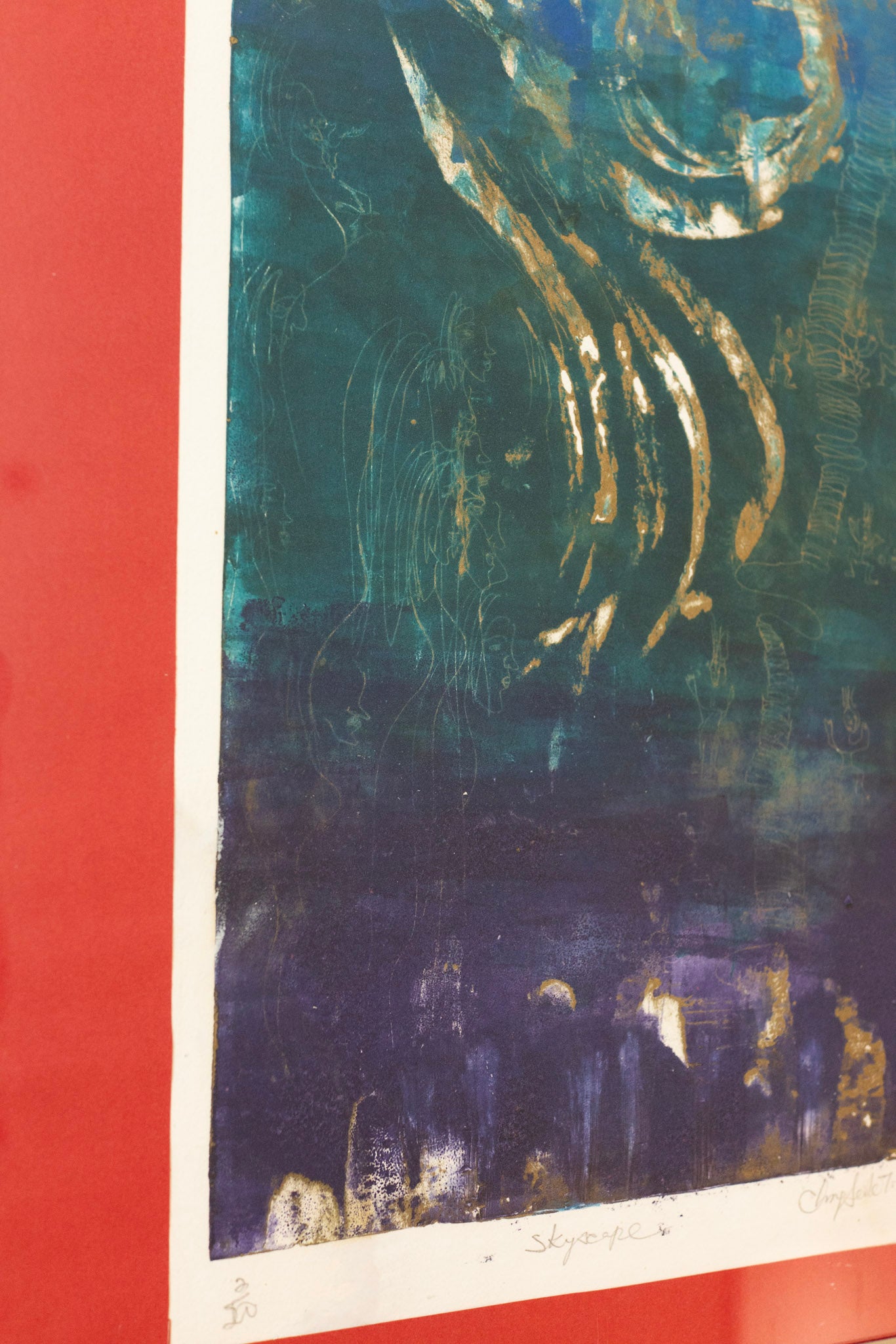 Chng Seok Ting, Skyscape, 1990