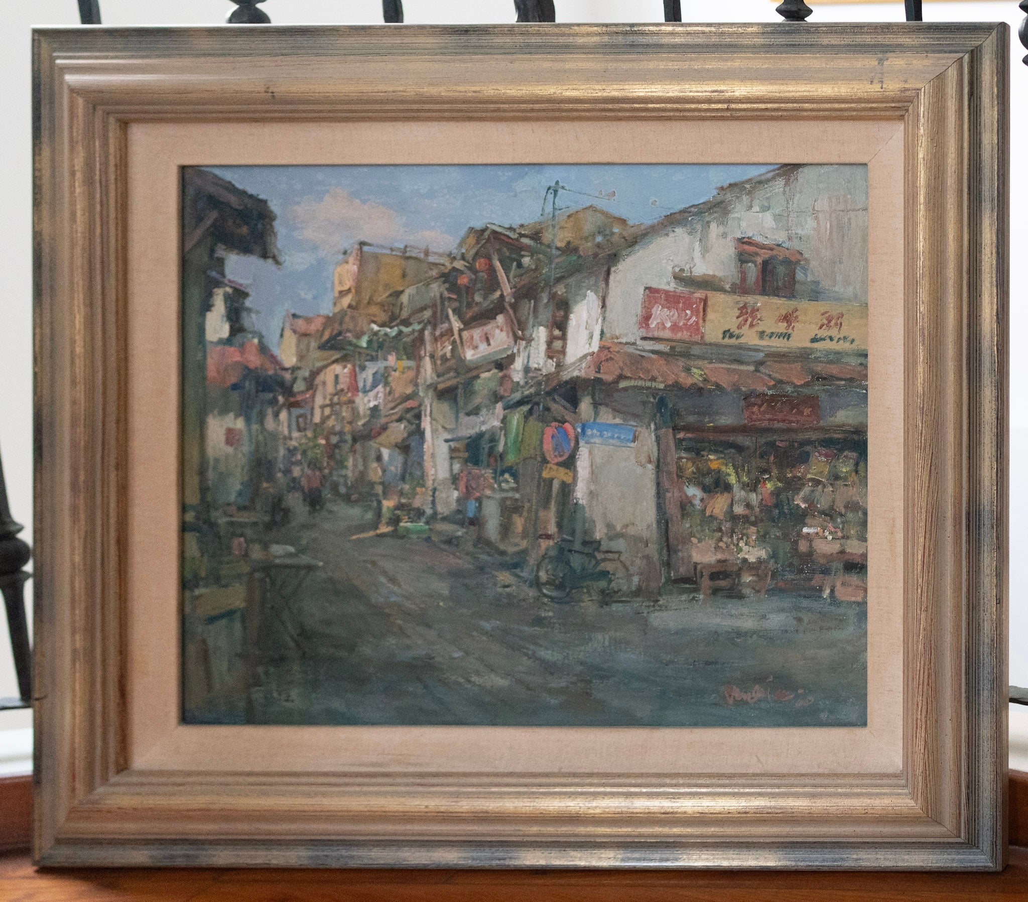 Tan Choh Tee, Untitled (Afternoon Market Scene), 2000