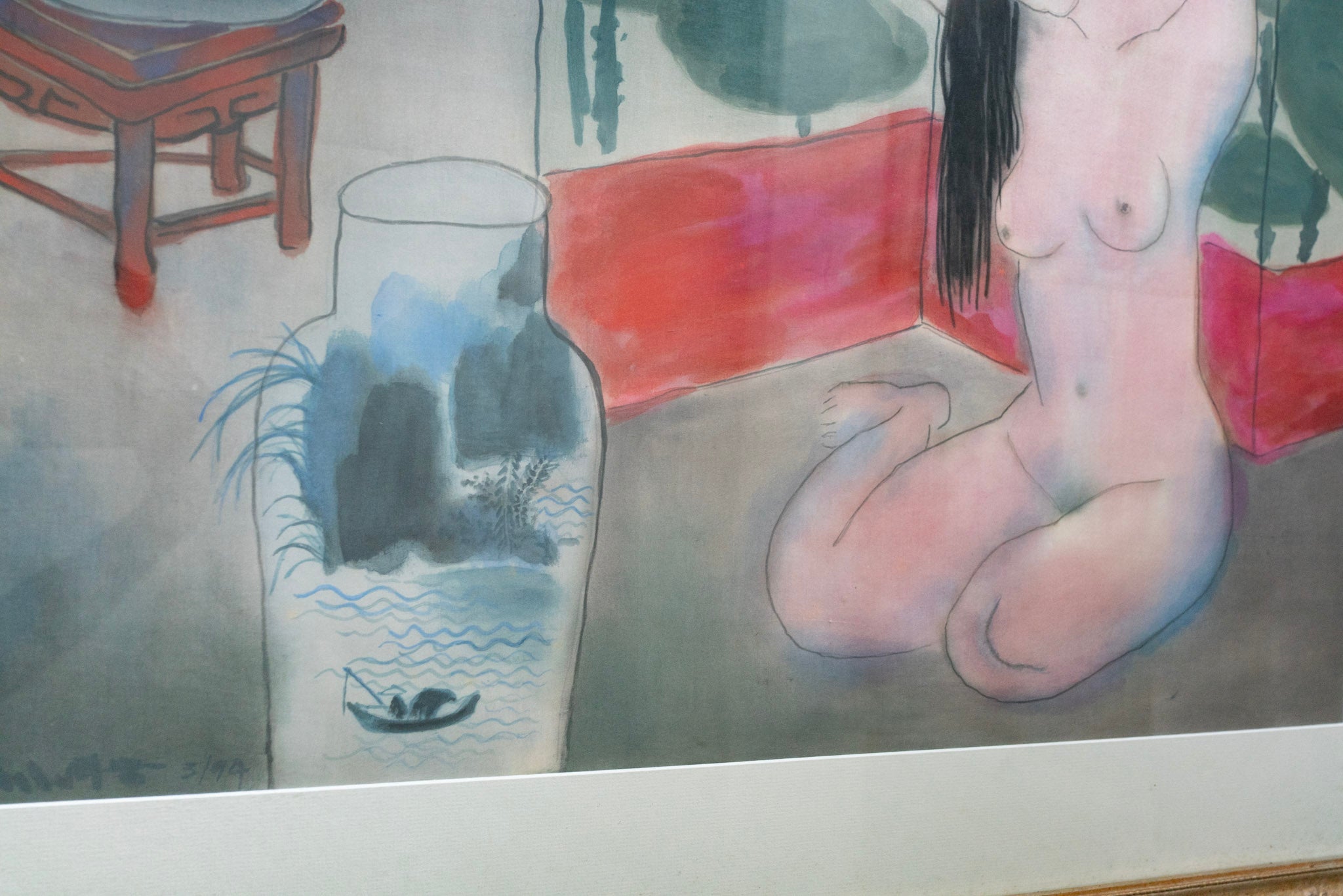 Huu Duc, Untitled (Nude Lady), 1994