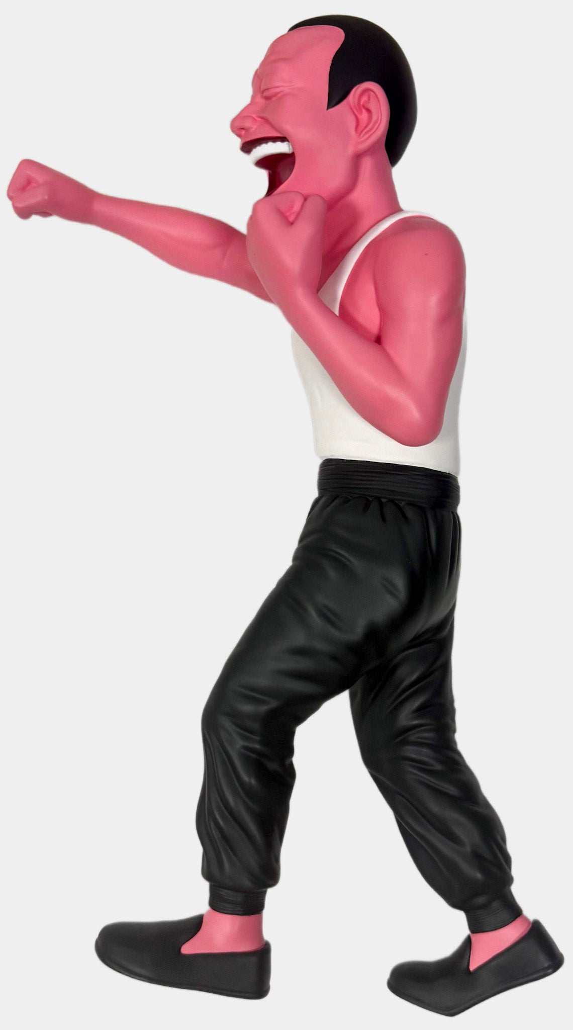 Yue Minjun, Kung Fu (一拳), 2024