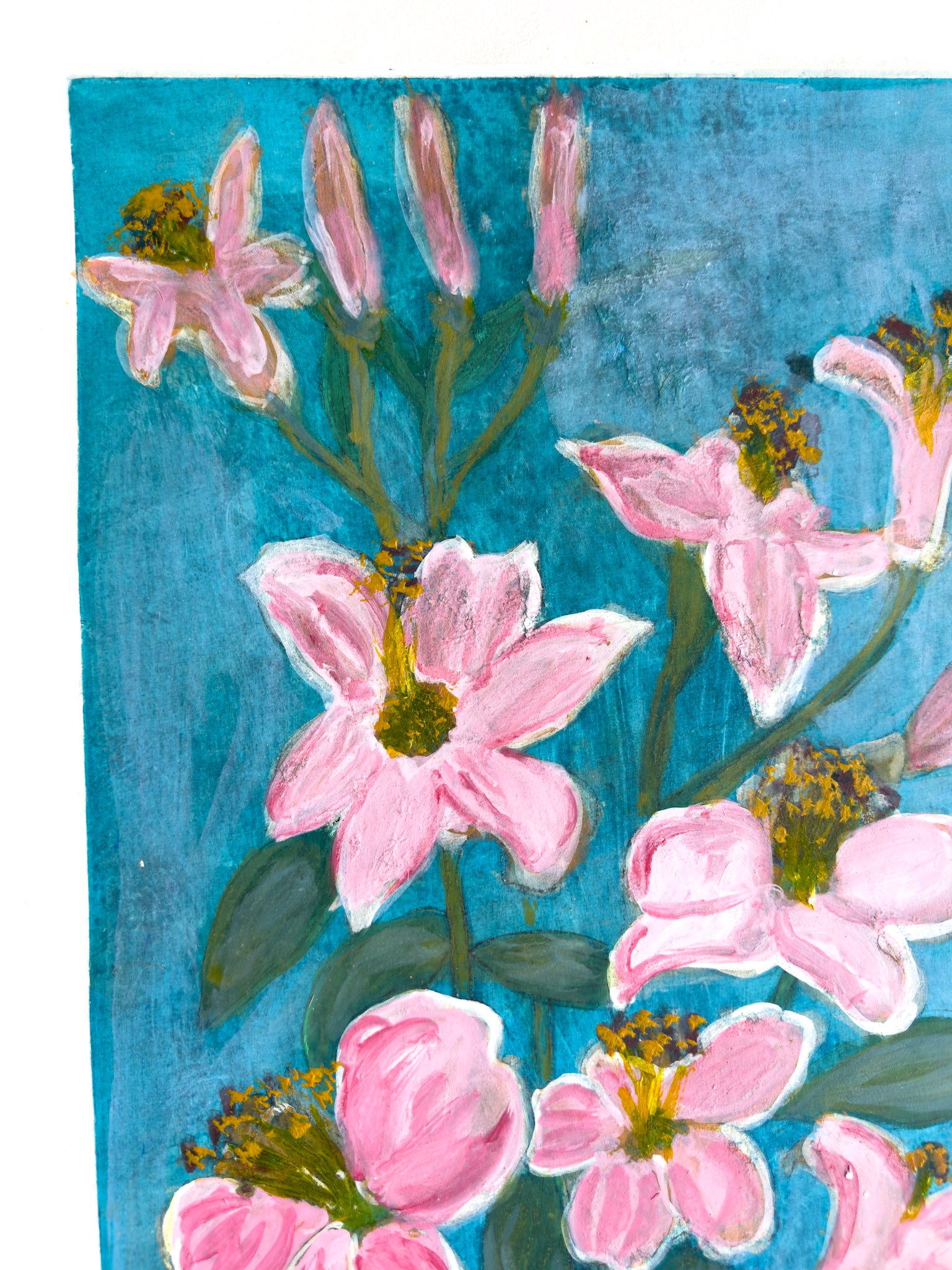 Chen Cheng Mei, Untitled (Pink Lilies), 1990