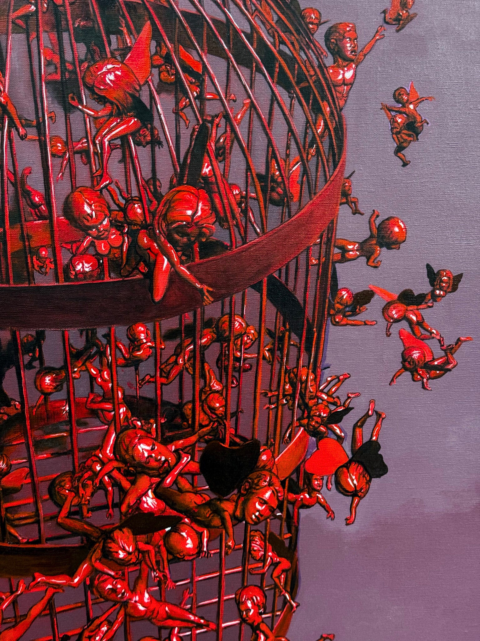 Shi Lifeng, Red Cage, Undated