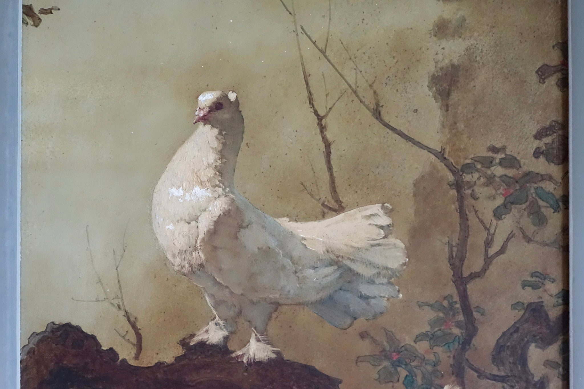 Lee Man Fong, Two Doves, Undated